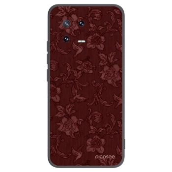 Picasee silikónový čierny obal pre Xiaomi 13 Pro - Red Elegance
