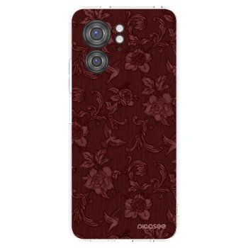 Picasee silikónový prehľadný obal pre Motorola Edge 40 - Red Elegance