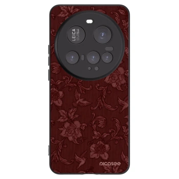 Picasee silikónový čierny obal pre Xiaomi 15 Ultra - Red Elegance