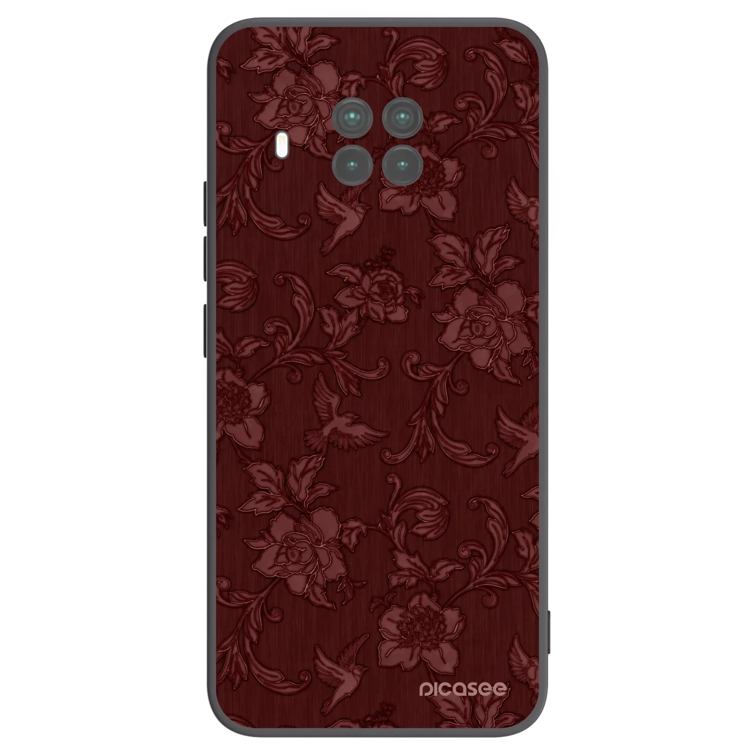 Picasee silikónový čierny obal pre Xiaomi Mi 10T Lite - Red Elegance
