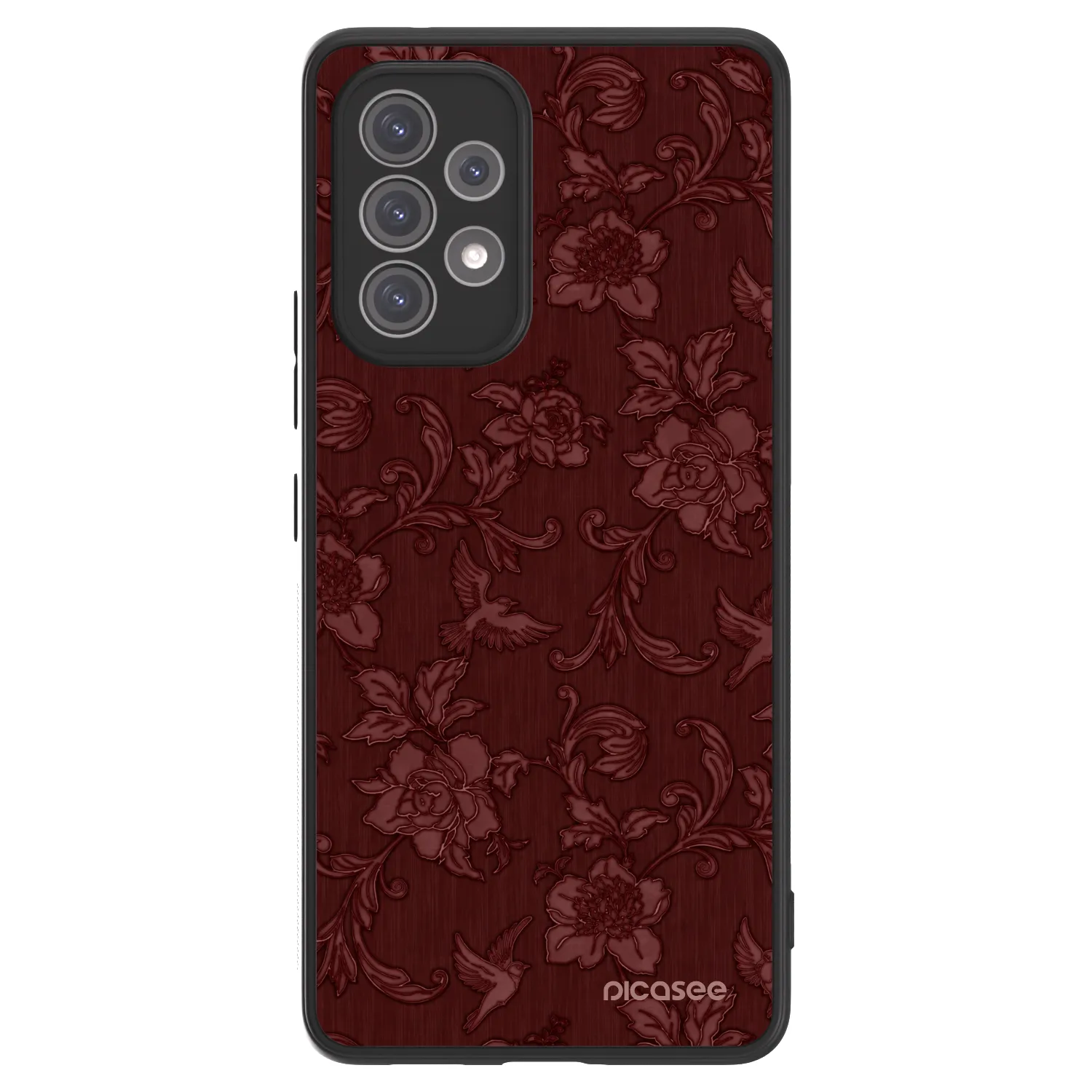 Picasee ULTIMATE CASE pro Samsung Galaxy A52 5G A525F - Red Elegance