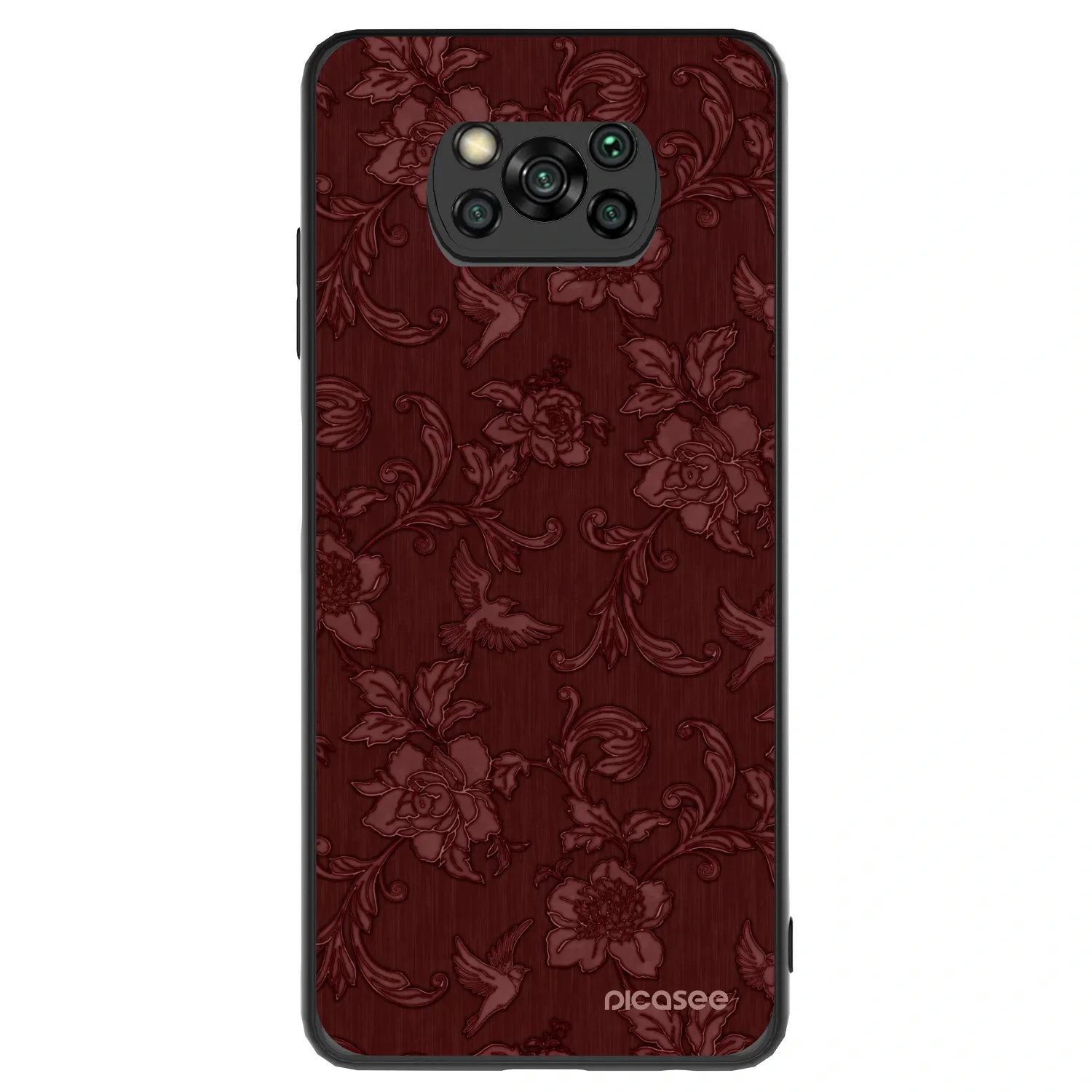 Picasee ULTIMATE CASE pro Xiaomi Poco X3 - Red Elegance