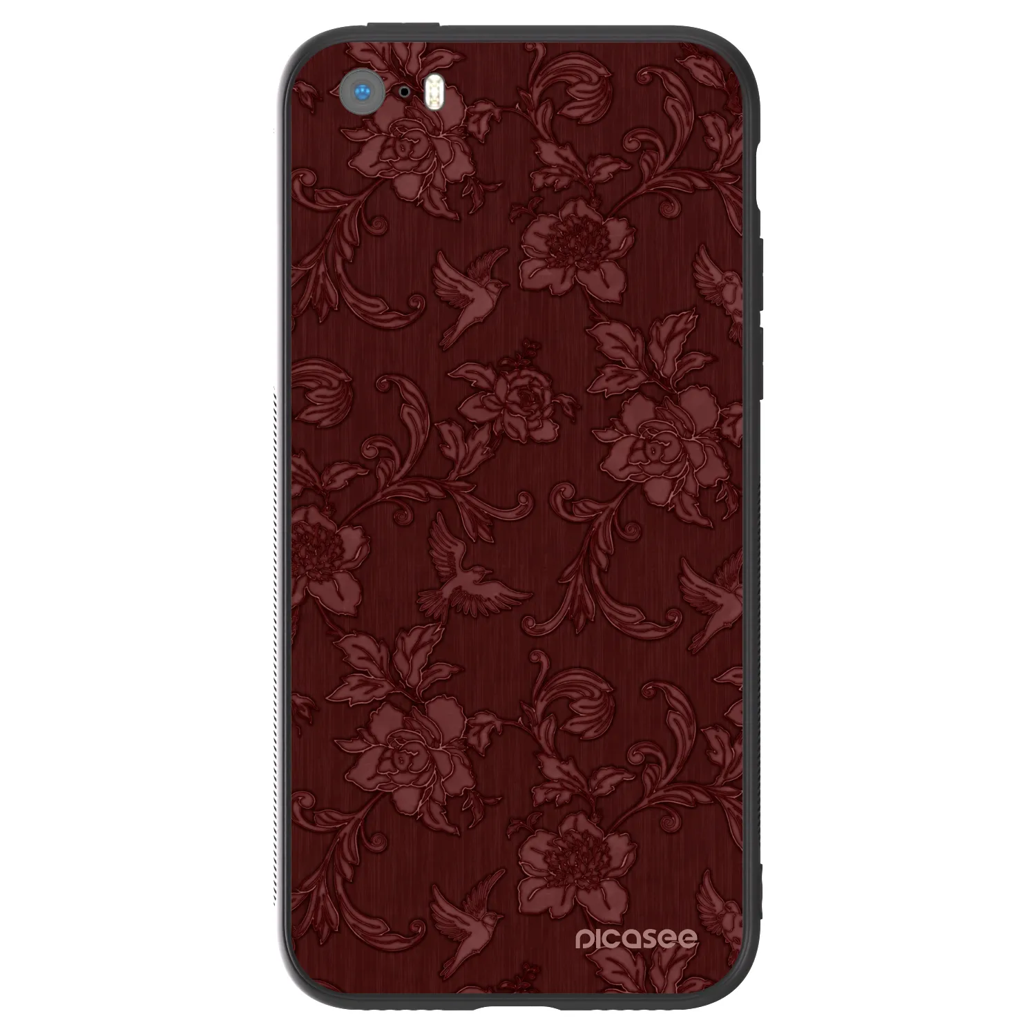 Picasee ULTIMATE CASE pro Apple iPhone 5/5S/SE - Red Elegance