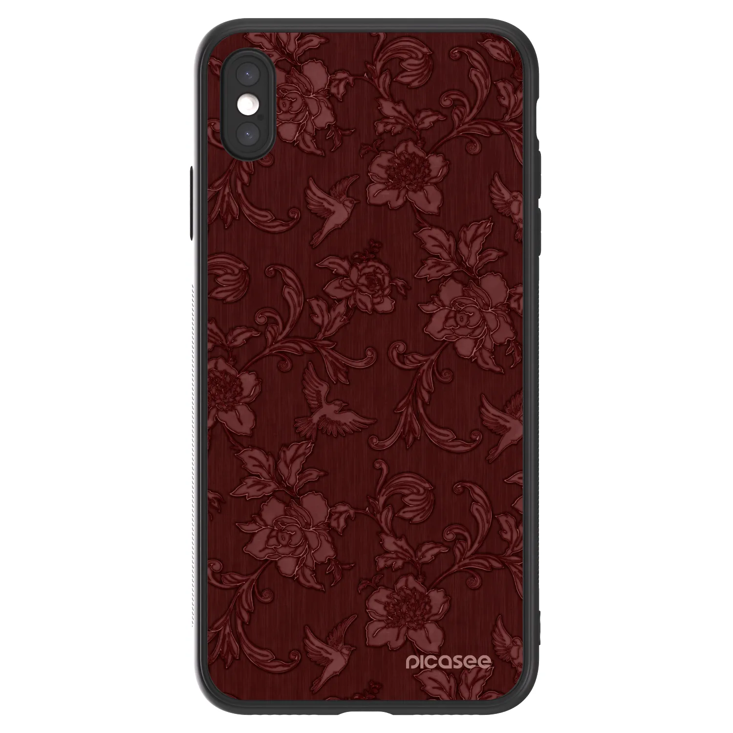 Picasee ULTIMATE CASE pro Apple iPhone XS Max - Red Elegance