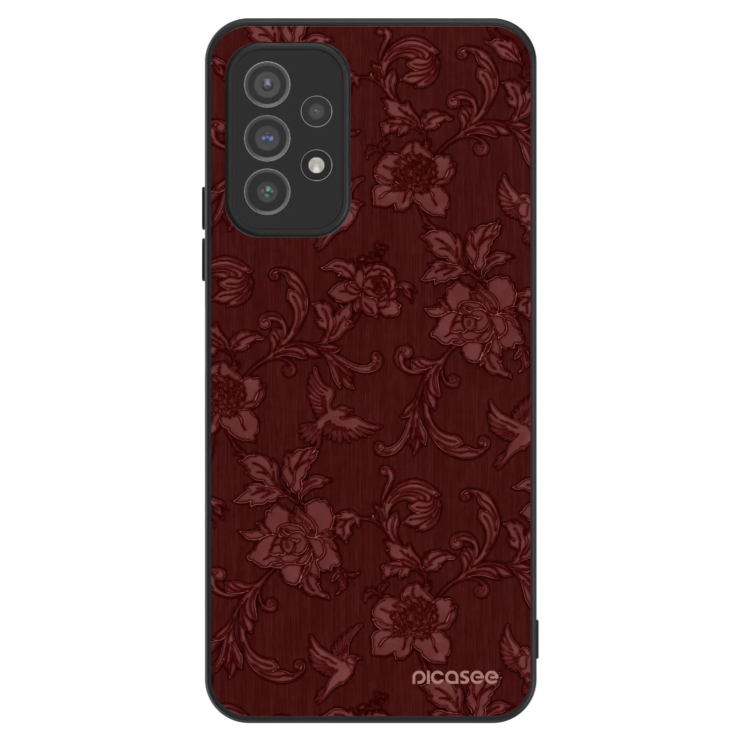 Picasee ULTIMATE CASE pro Samsung Galaxy A72 A725F - Red Elegance