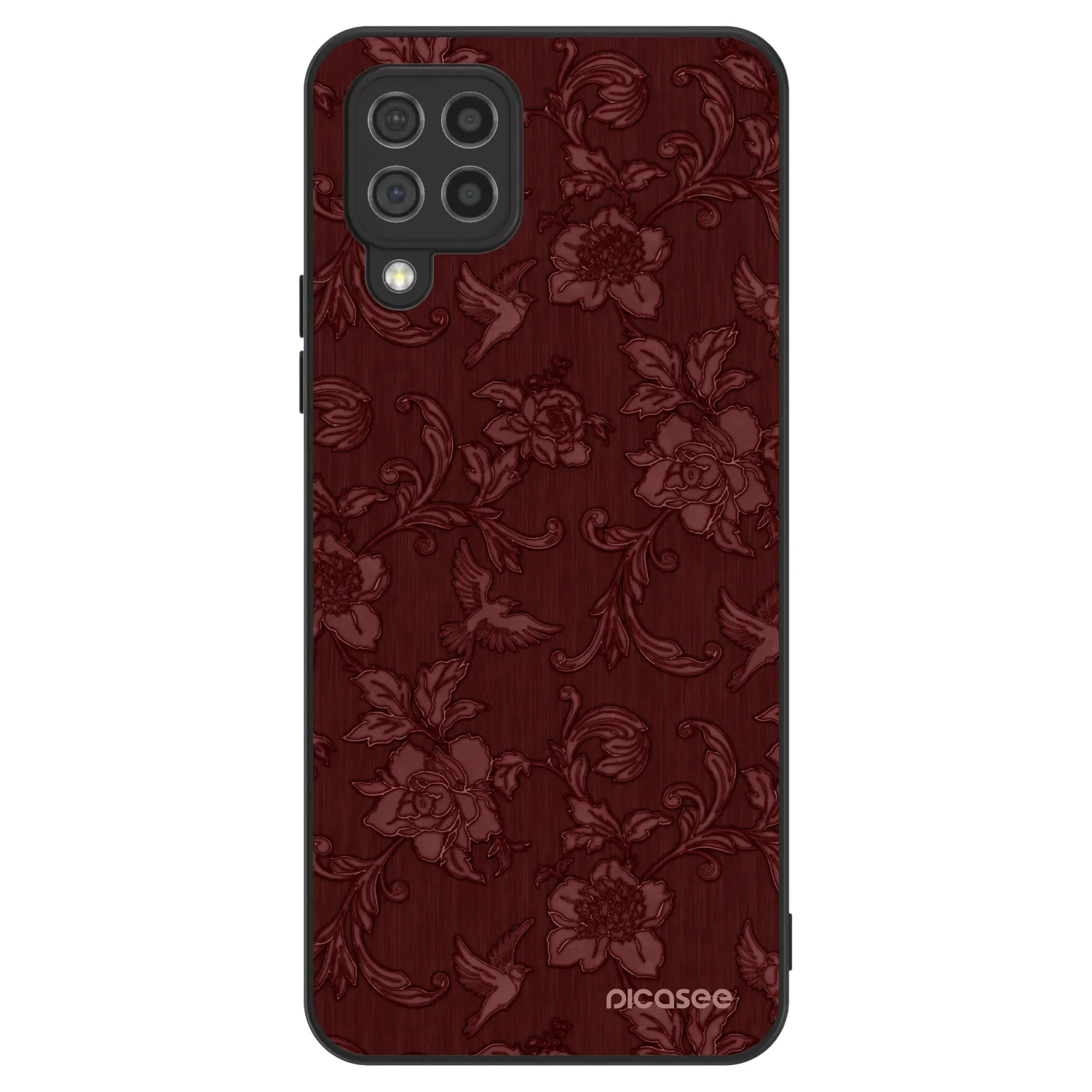 Picasee ULTIMATE CASE pro Samsung Galaxy A22 A225F 4G - Red Elegance