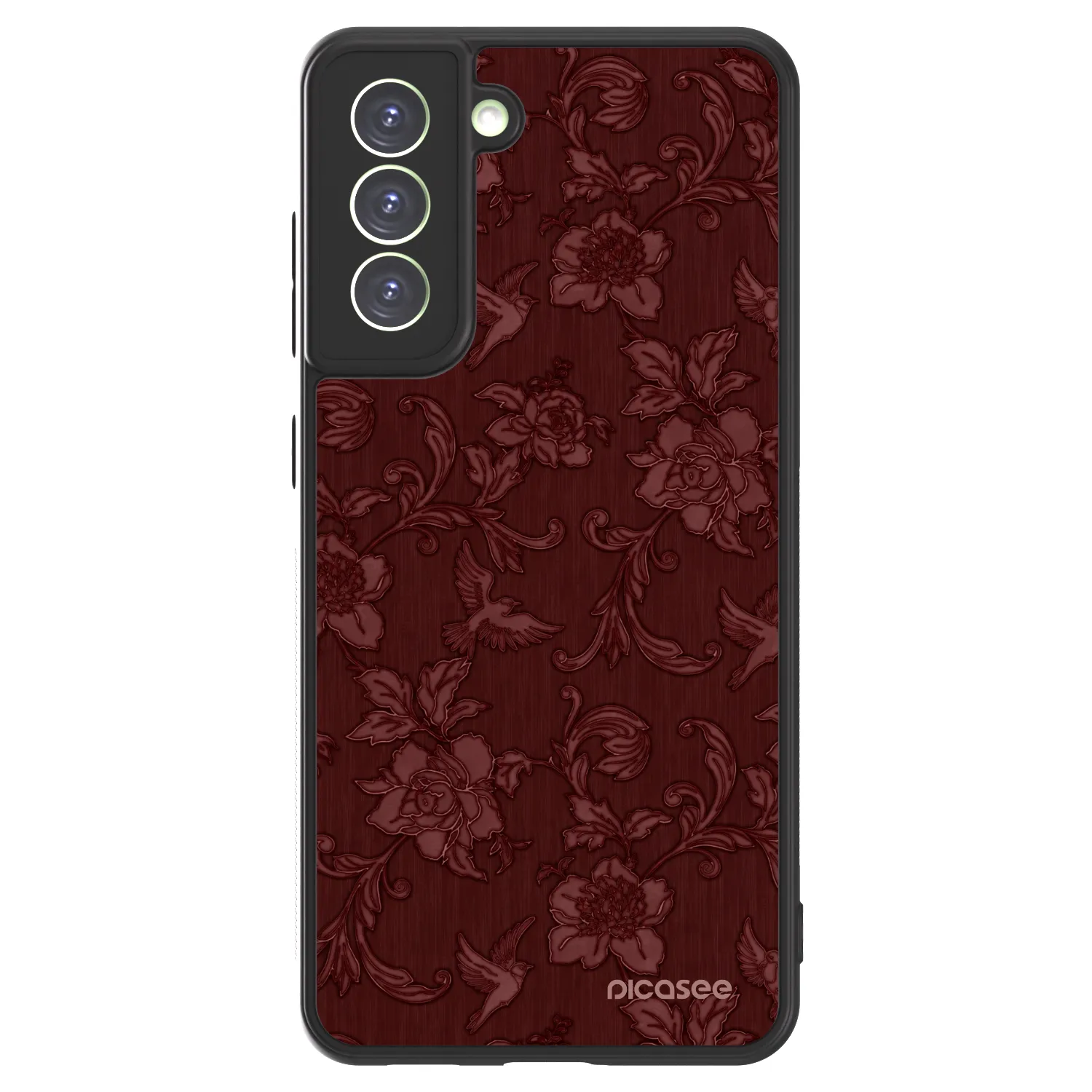 Picasee ULTIMATE CASE pro Samsung Galaxy S21 FE 5G - Red Elegance