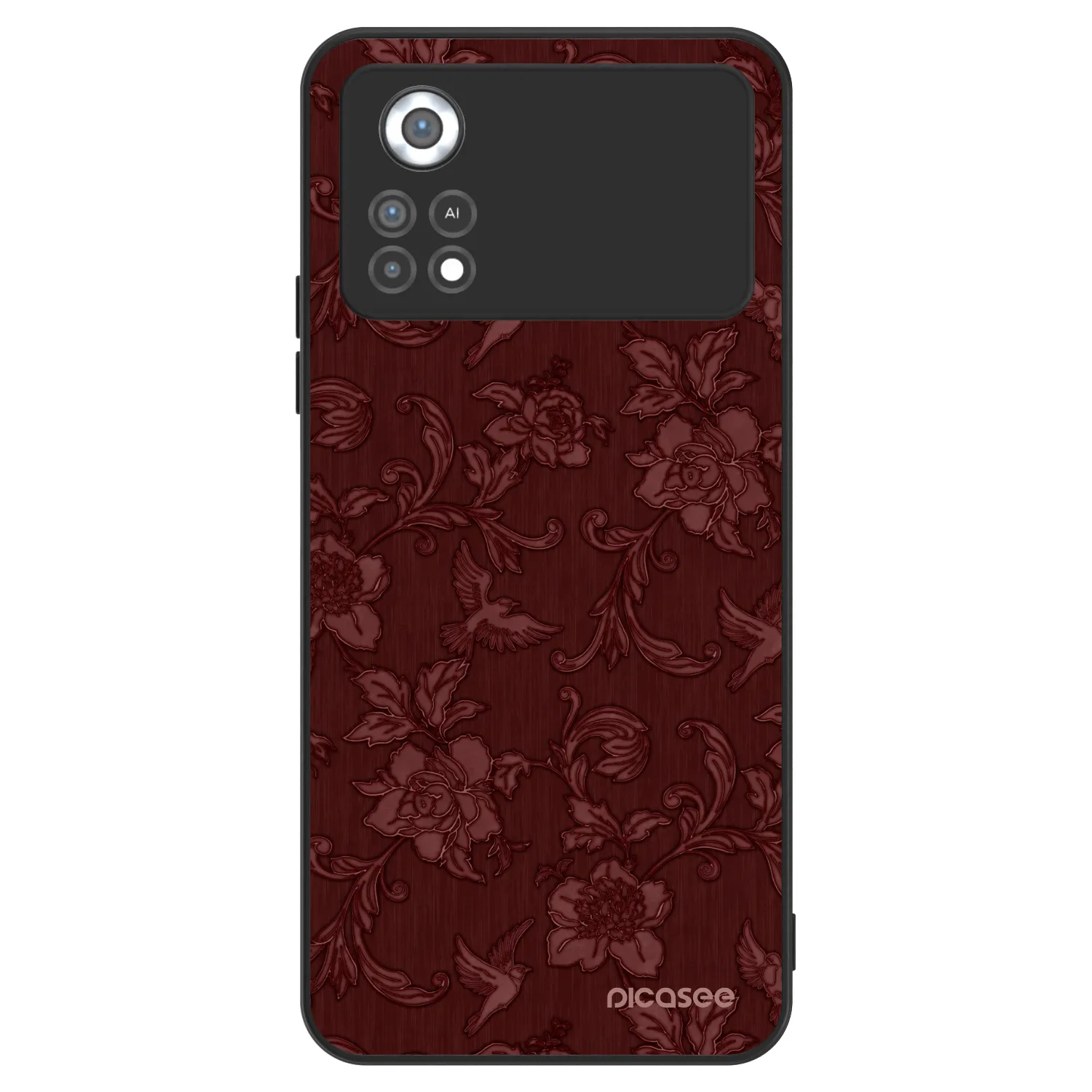 Picasee ULTIMATE CASE pro Xiaomi Poco X4 Pro 5G - Red Elegance