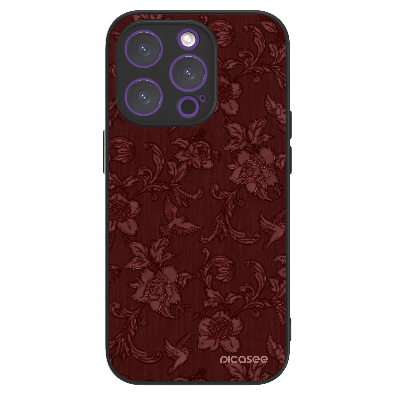 Picasee ULTIMATE CASE pro Apple iPhone 14 Pro - Red Elegance
