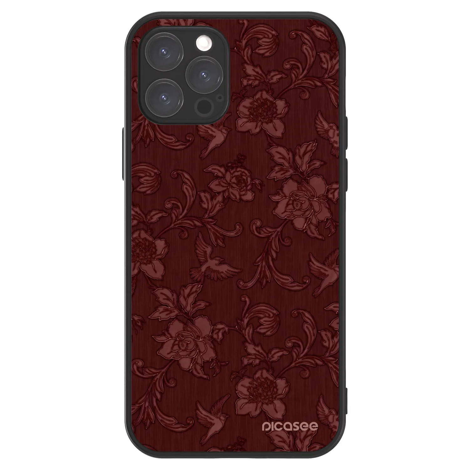 Picasee ULTIMATE CASE MagSafe pro Apple iPhone 12 Pro - Red Elegance