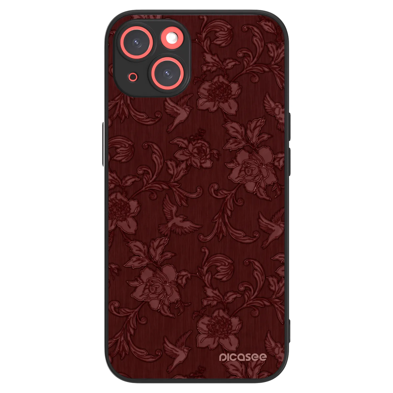 Picasee ULTIMATE CASE MagSafe pro Apple iPhone 13 - Red Elegance