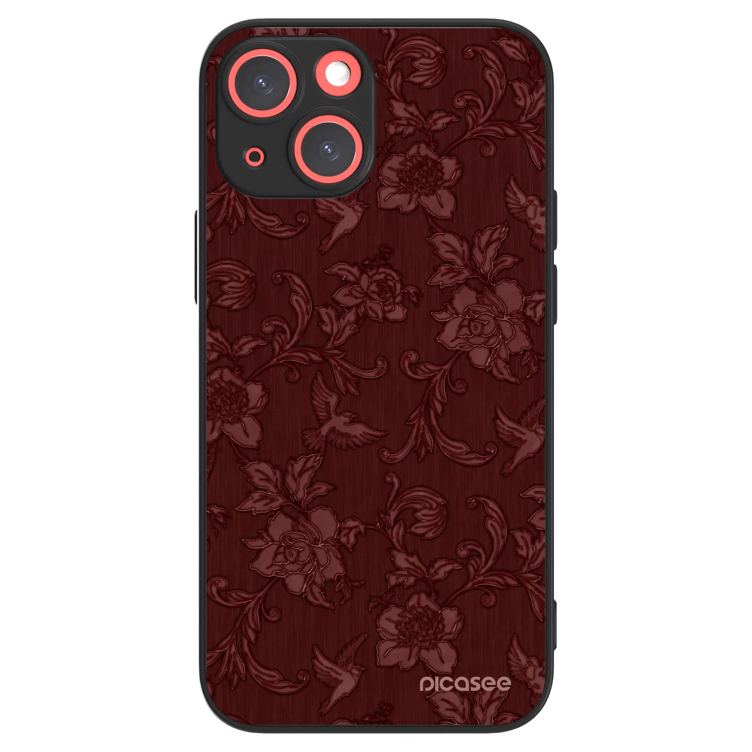 Picasee ULTIMATE CASE MagSafe pro Apple iPhone 13 mini - Red Elegance