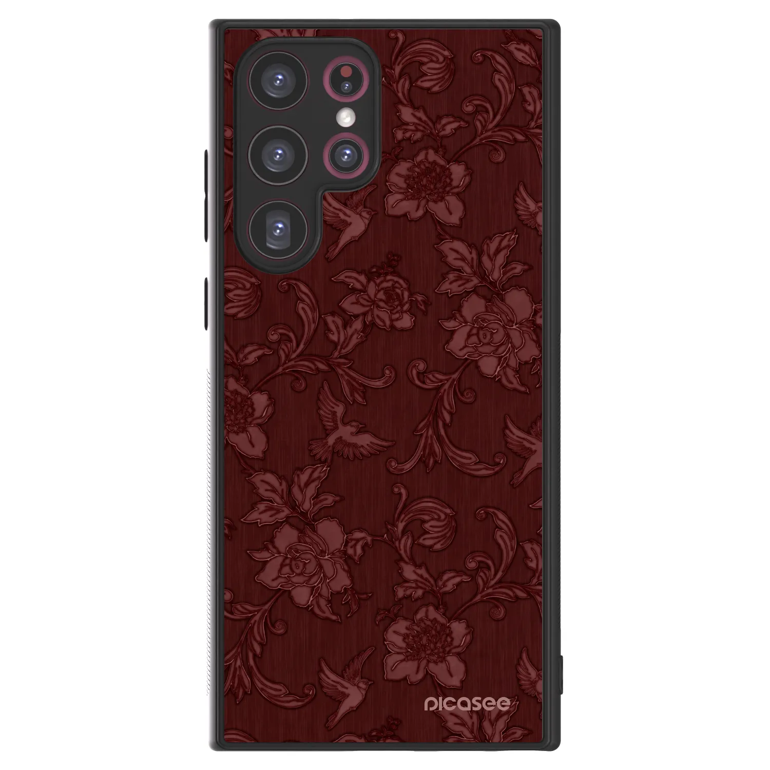 Picasee ULTIMATE CASE PowerShare pro Samsung Galaxy S22 Ultra 5G - Red Elegance