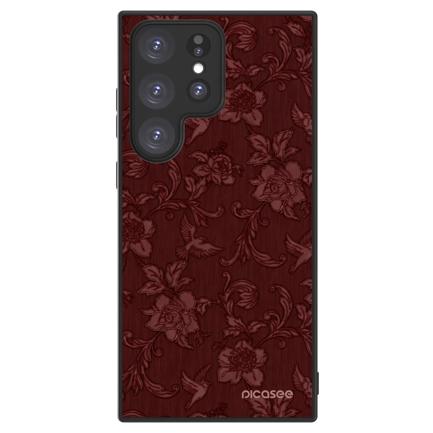 Picasee ULTIMATE CASE PowerShare pro Samsung Galaxy S23 Ultra 5G - Red Elegance