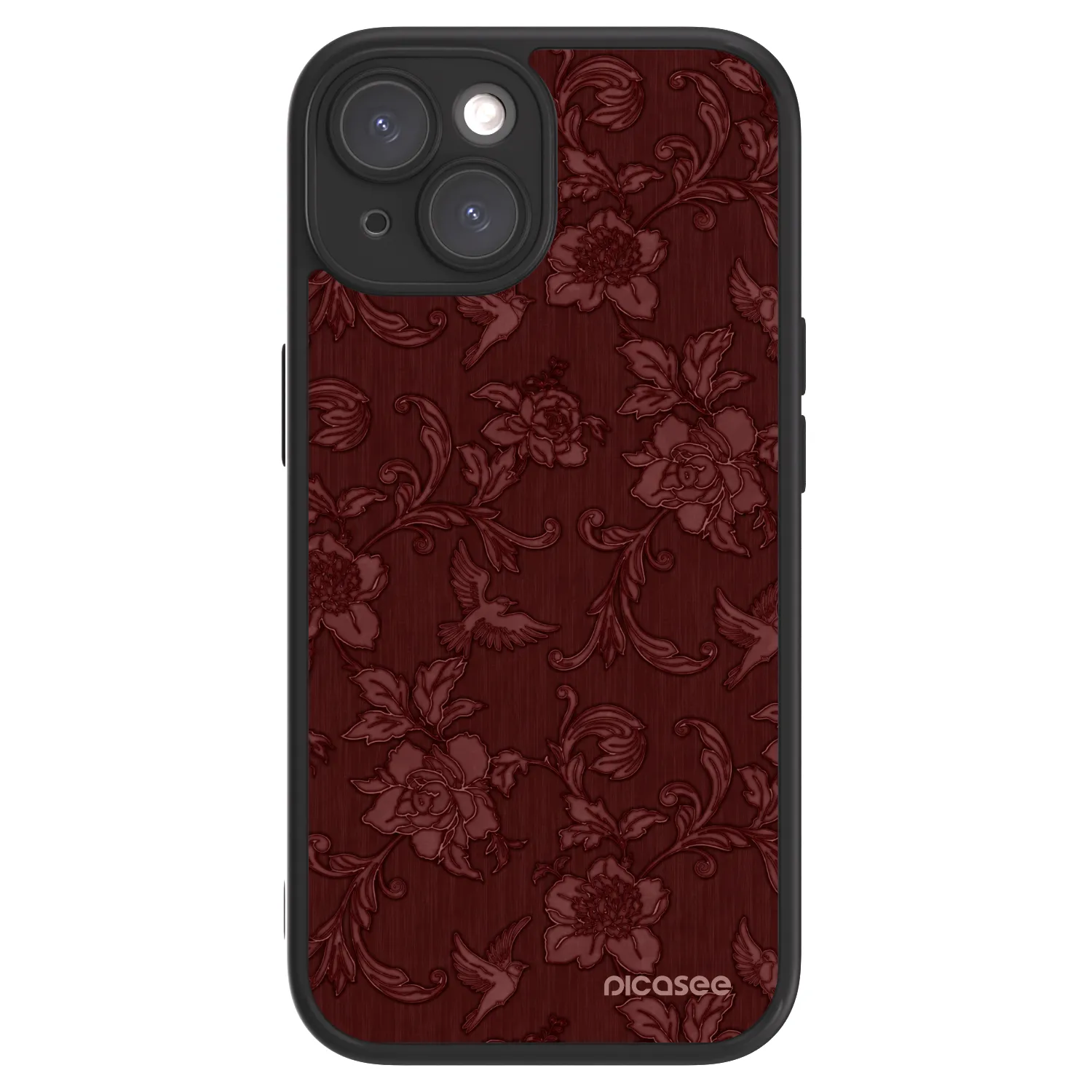 Picasee ULTIMATE CASE pro Apple iPhone 15 - Red Elegance