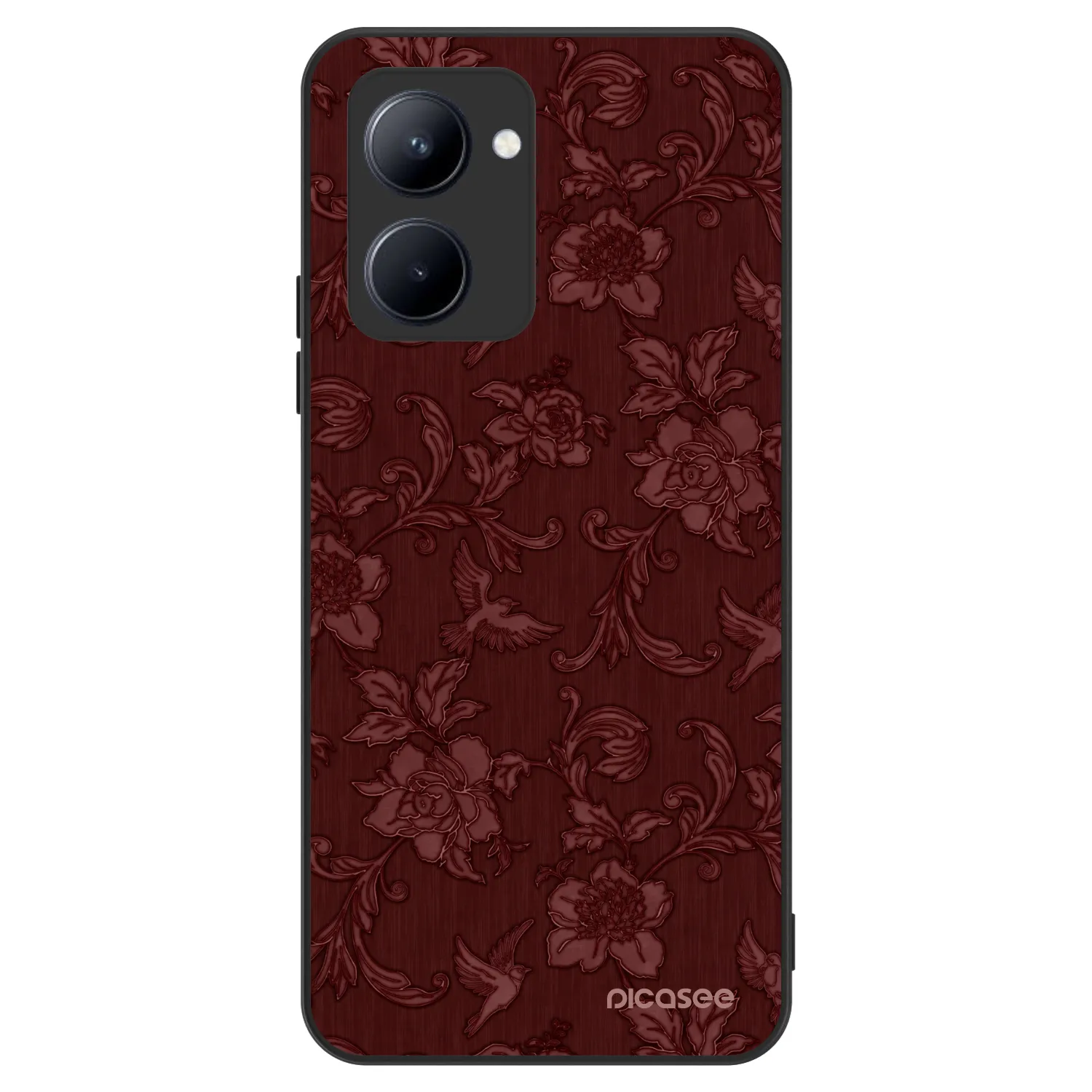 Picasee ULTIMATE CASE pro Realme C33 (2023) - Red Elegance