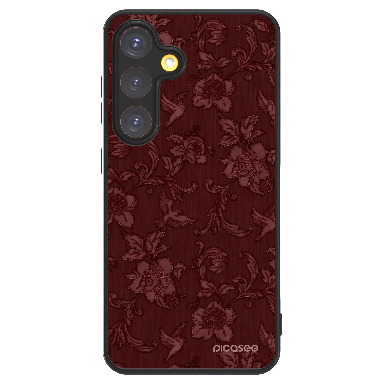 Picasee ULTIMATE CASE pro Samsung Galaxy S24 S921B 5G - Red Elegance