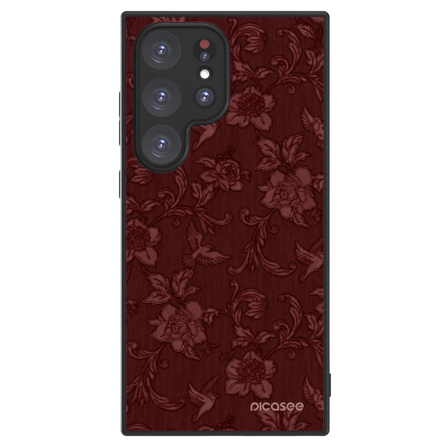 Picasee ULTIMATE CASE pro Samsung Galaxy S24 Ultra S928B 5G - Red Elegance