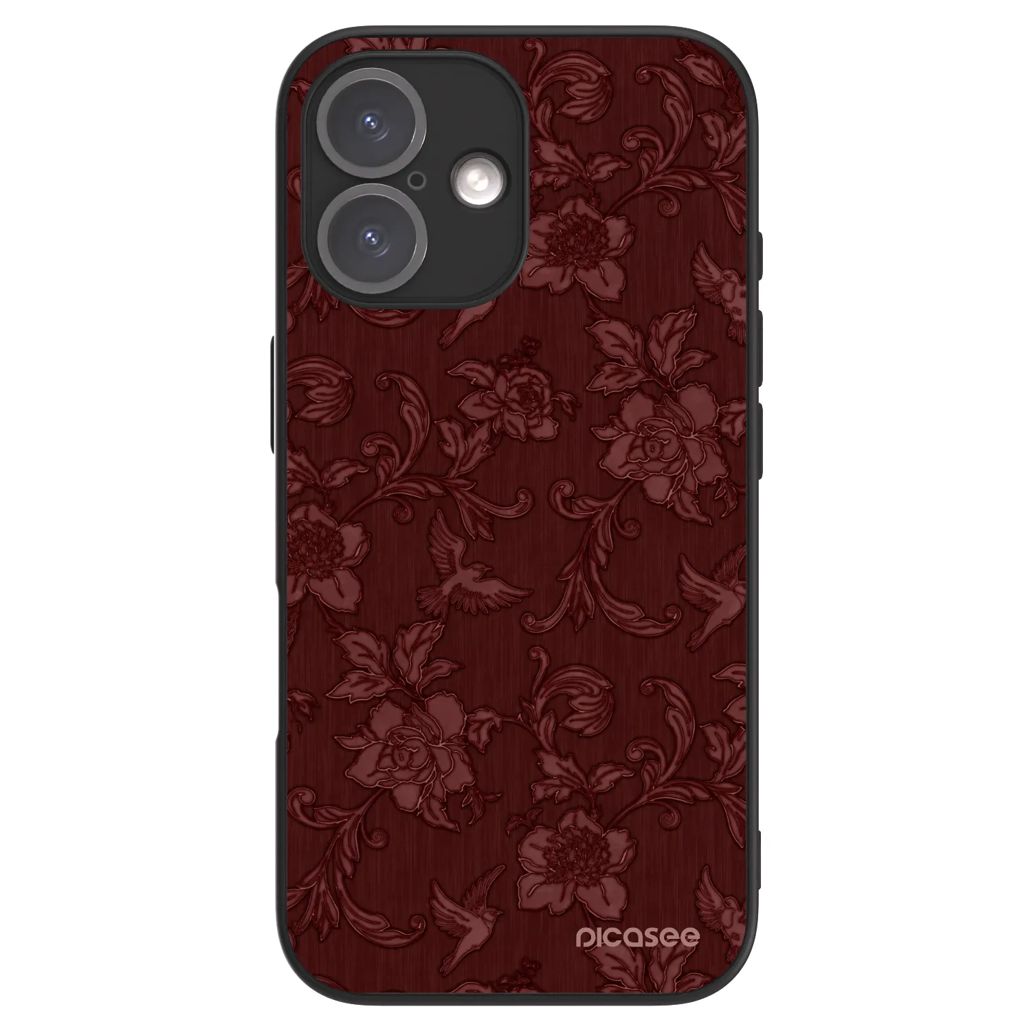 Picasee ULTIMATE CASE pro Apple iPhone 16 - Red Elegance