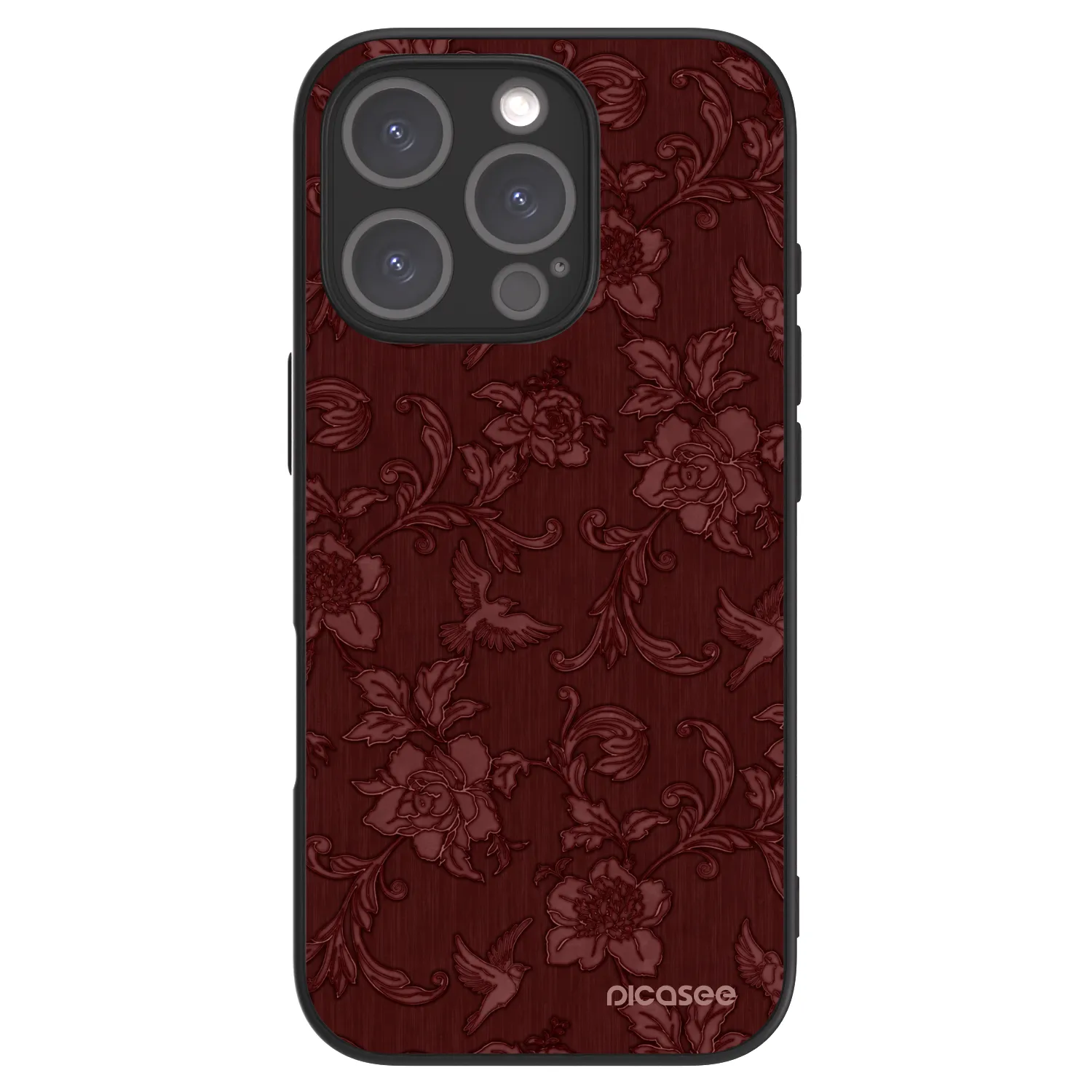 Picasee ULTIMATE CASE MagSafe pro Apple iPhone 16 Pro - Red Elegance