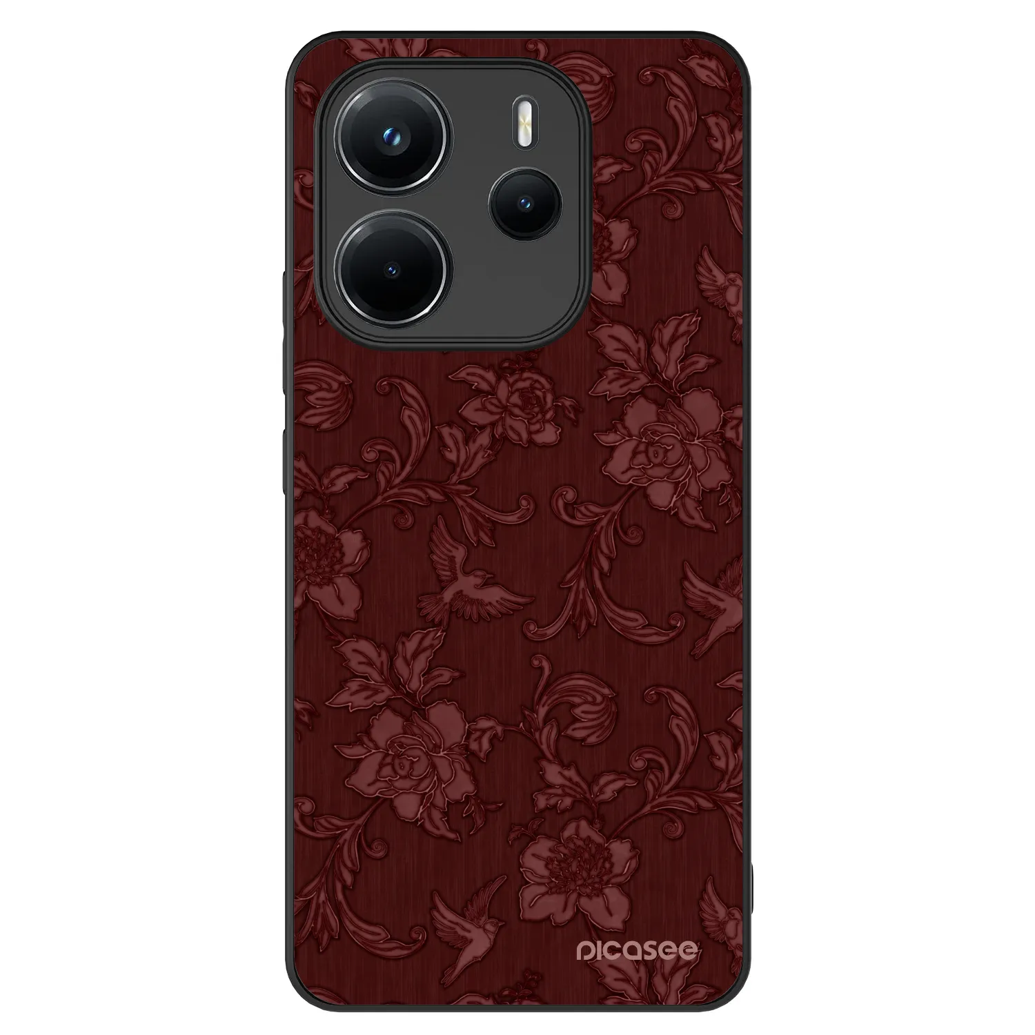 Picasee ULTIMATE CASE pro Xiaomi Redmi Note 14 4G - Red Elegance