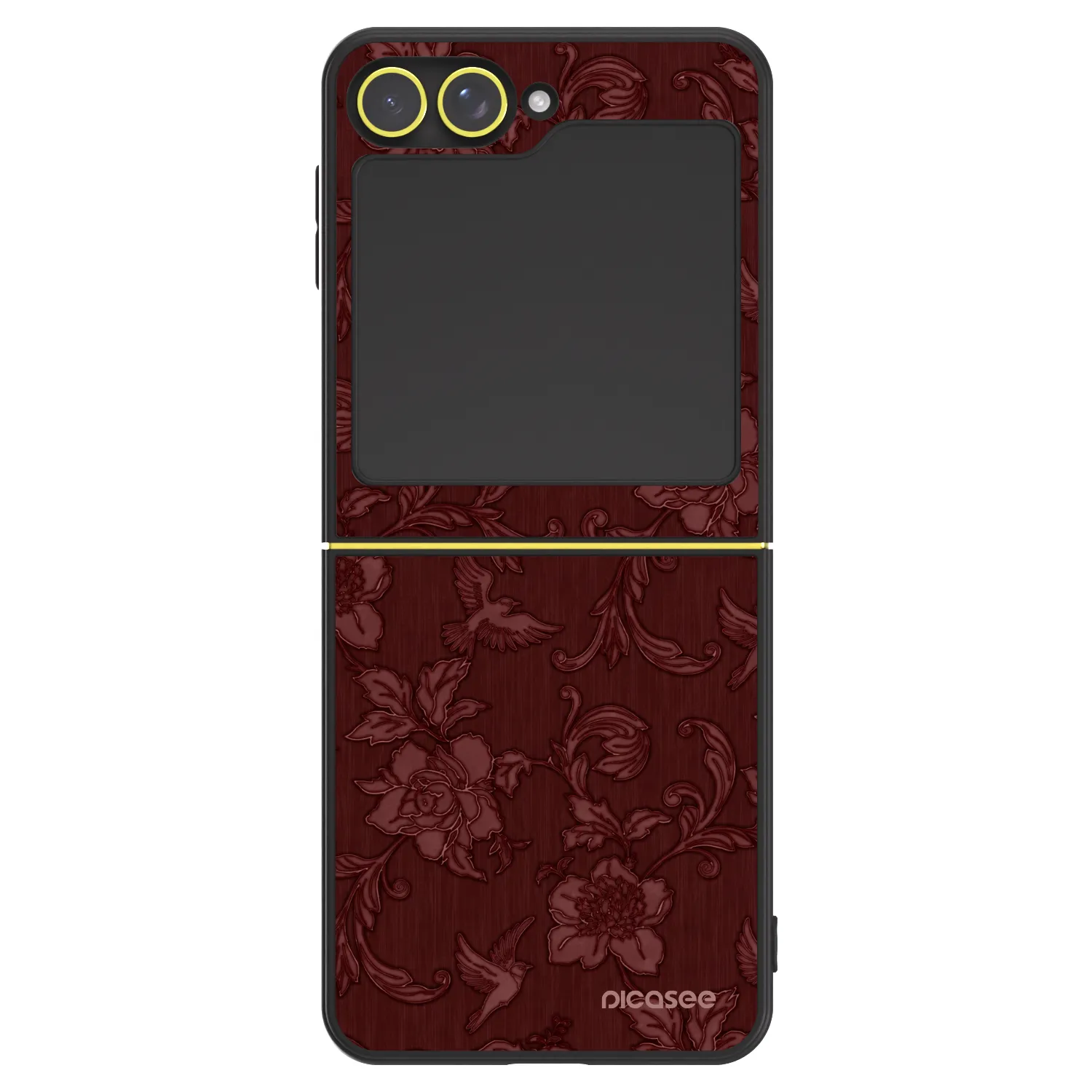 Picasee ULTIMATE CASE pro Samsung Galaxy Z Flip6 5G - Red Elegance