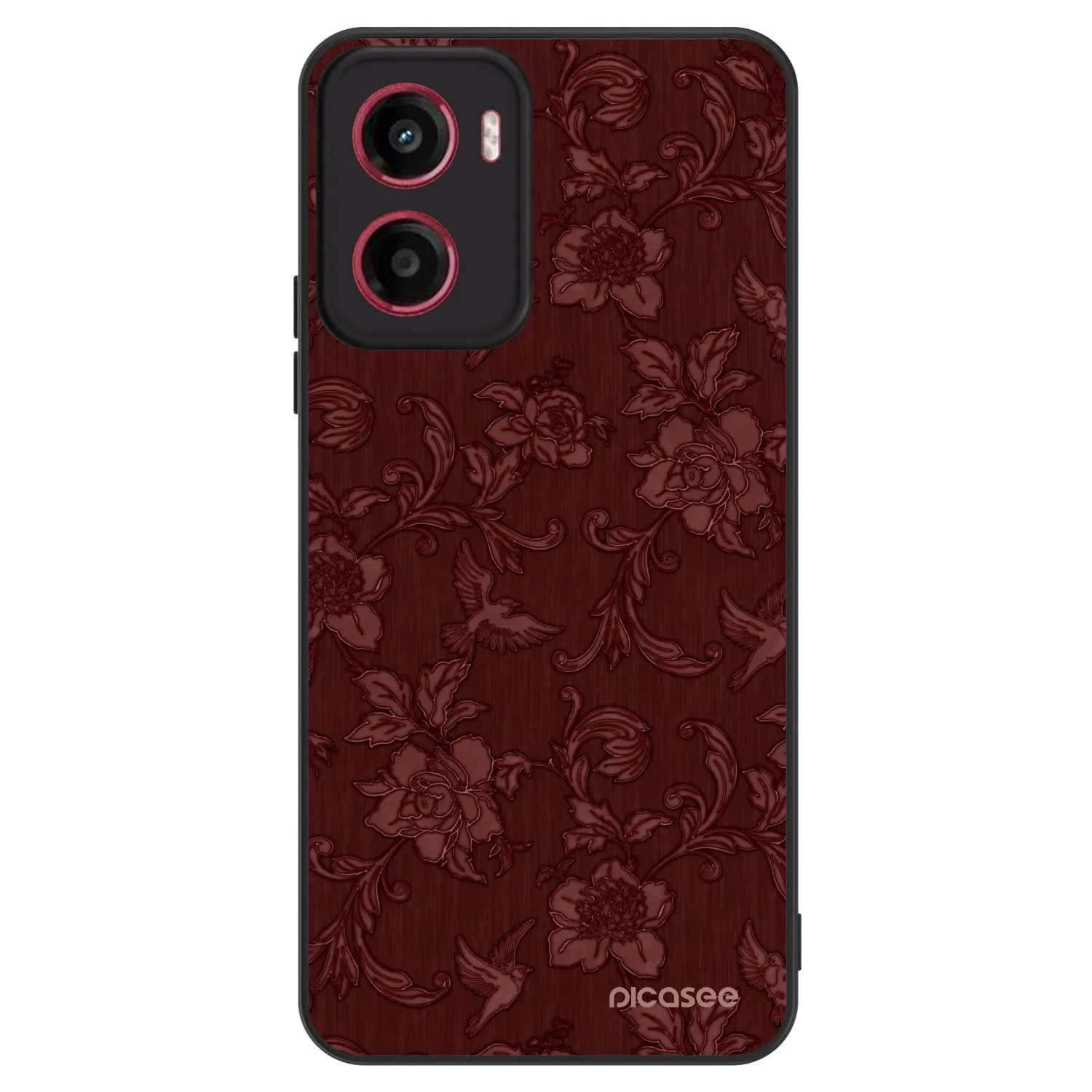 Picasee ULTIMATE CASE pro Motorola Moto G05 - Red Elegance
