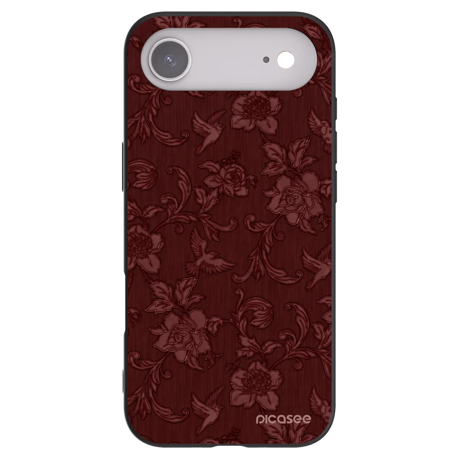 Picasee silikónový čierny obal pre Apple iPhone Air - Red Elegance