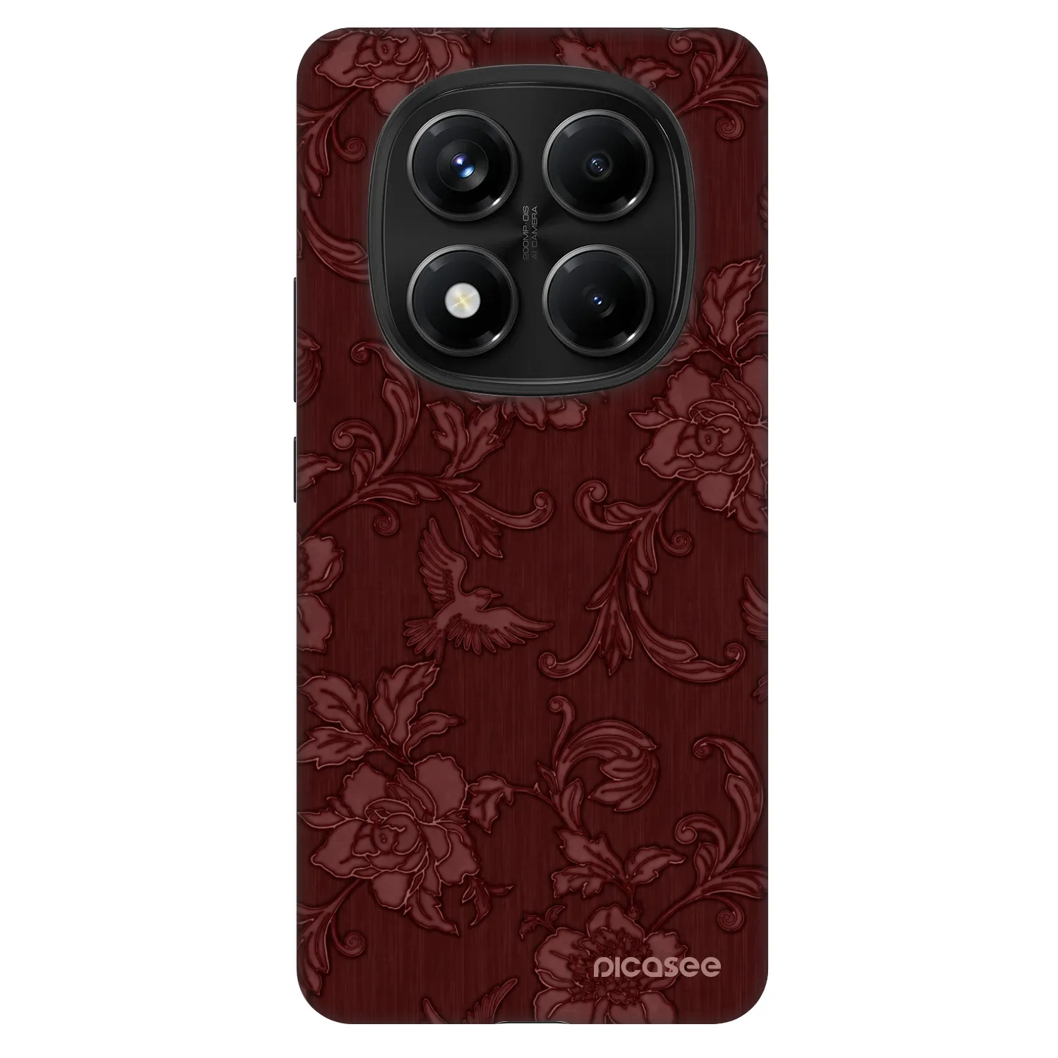 Picasee Fashion Case pre Xiaomi Redmi Note 14 Pro 5G - Red Elegance
