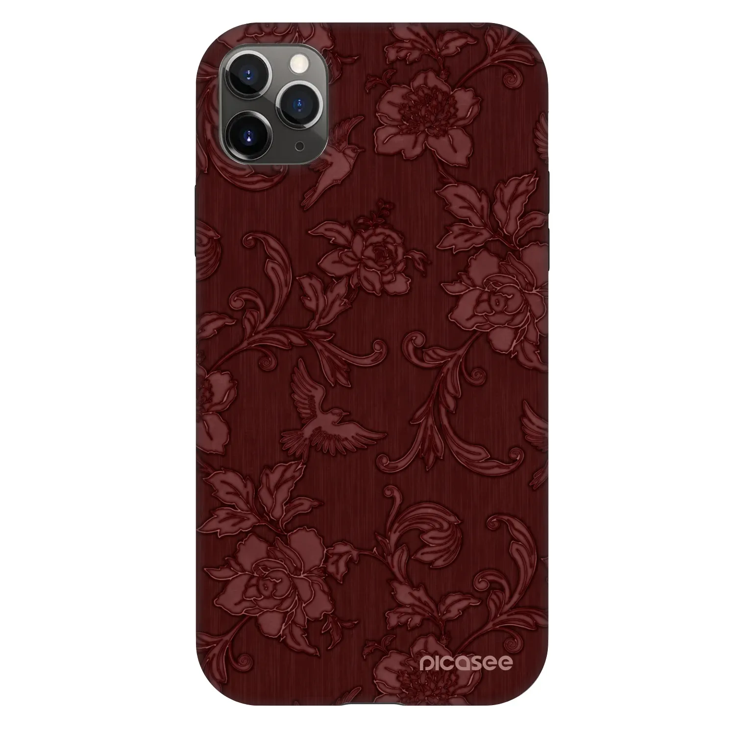 Picasee Fashion Case pre Apple iPhone 11 Pro Max - Red Elegance