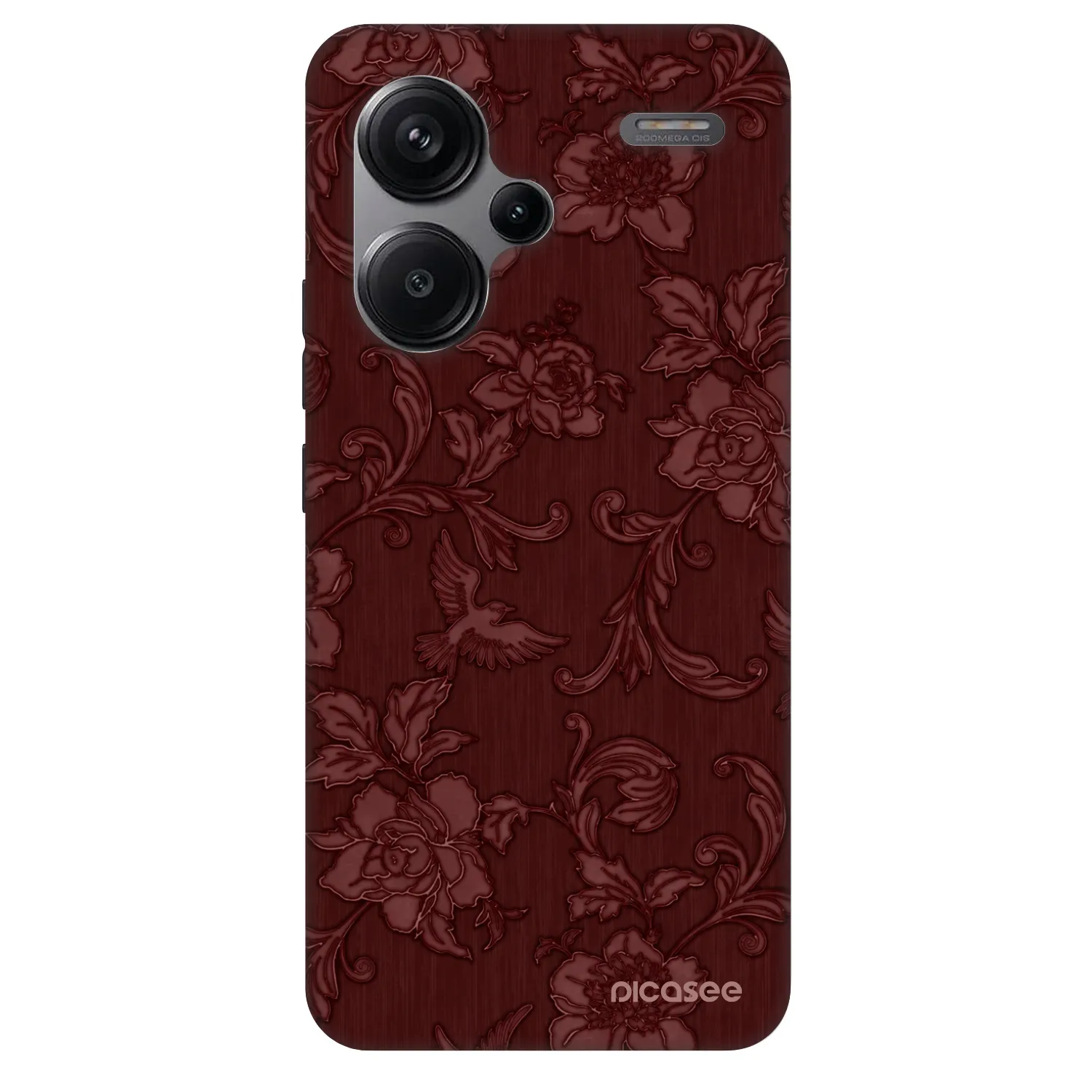 Picasee Fashion Case pre Xiaomi Redmi Note 13 Pro+ 5G - Red Elegance
