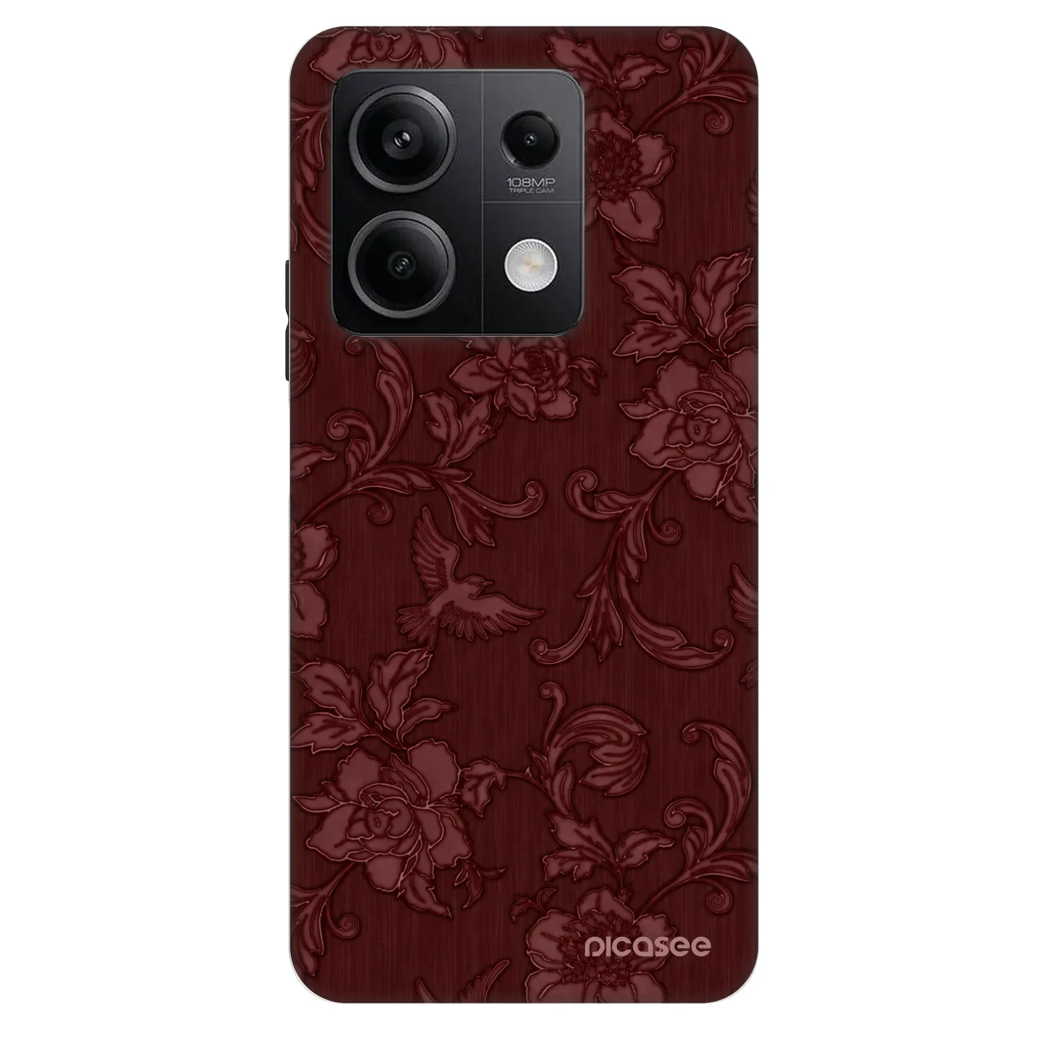 Picasee Fashion Case pre Xiaomi Redmi Note 13 5G - Red Elegance