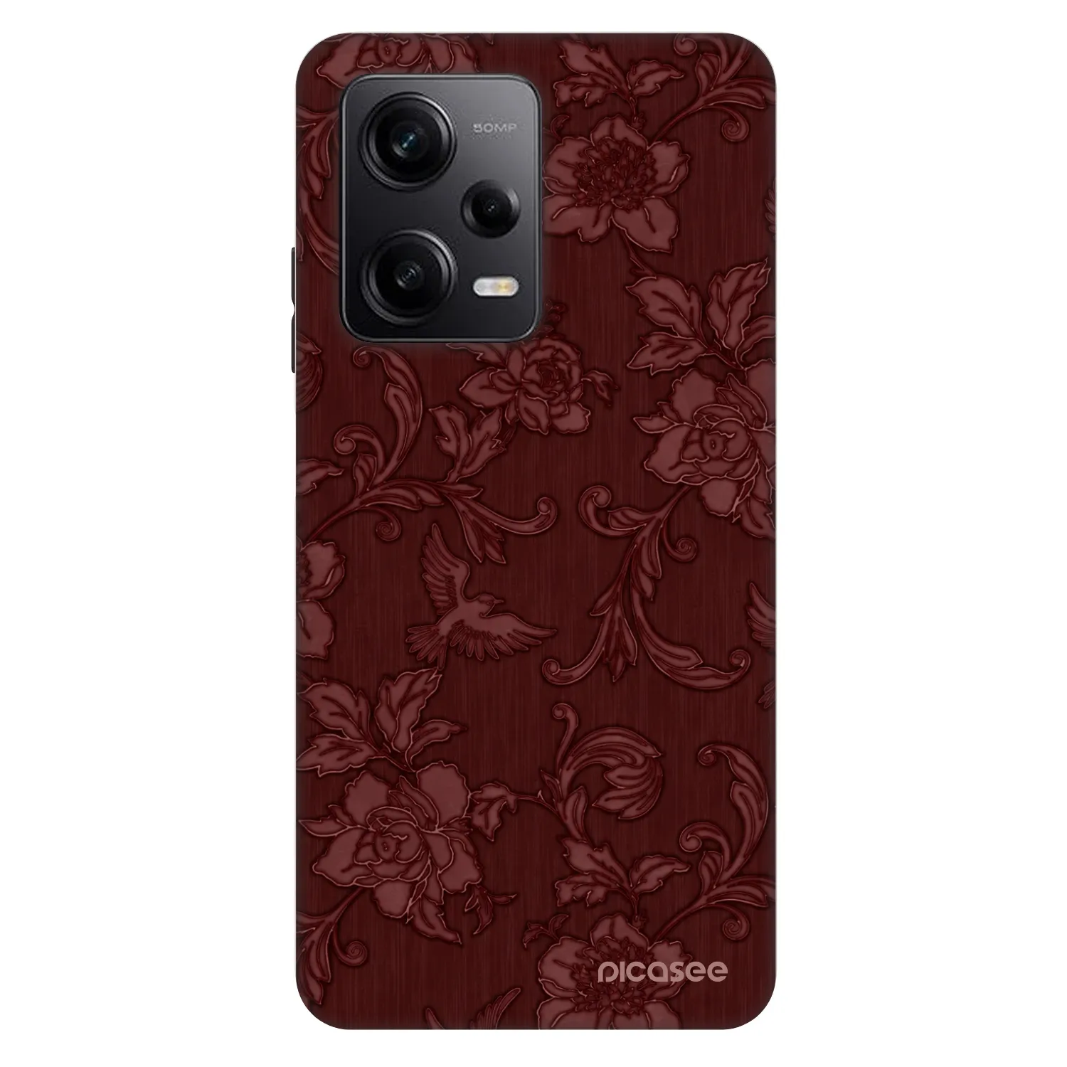 Picasee Fashion Case pre Xiaomi Redmi Note 12 Pro 5G - Red Elegance