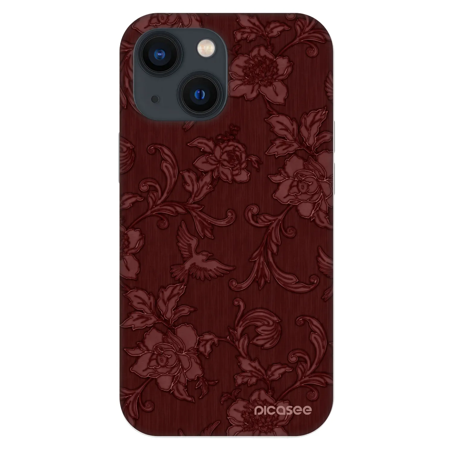 Picasee Fashion Case pre Apple iPhone 13 mini - Red Elegance