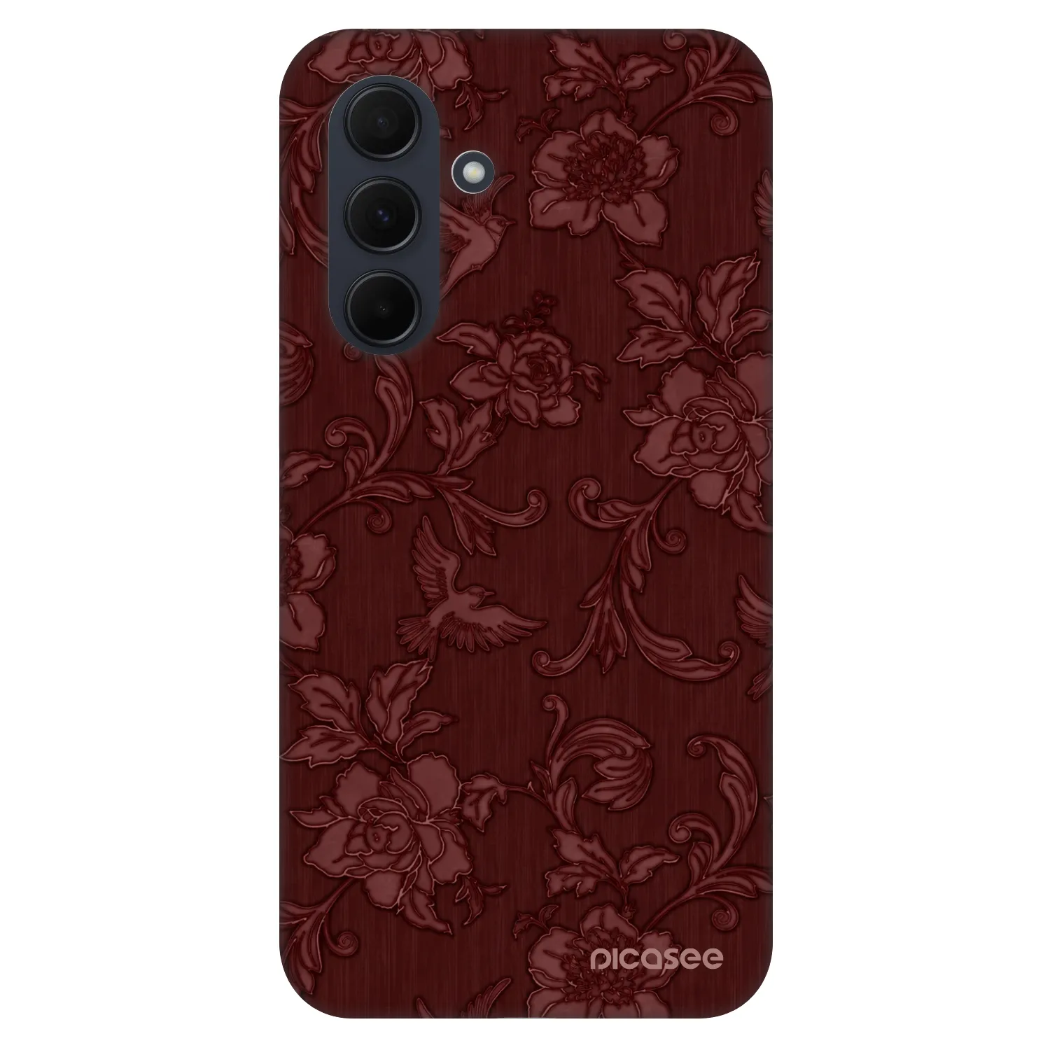Picasee Fashion Case pre Samsung Galaxy A35 5G A356B - Red Elegance