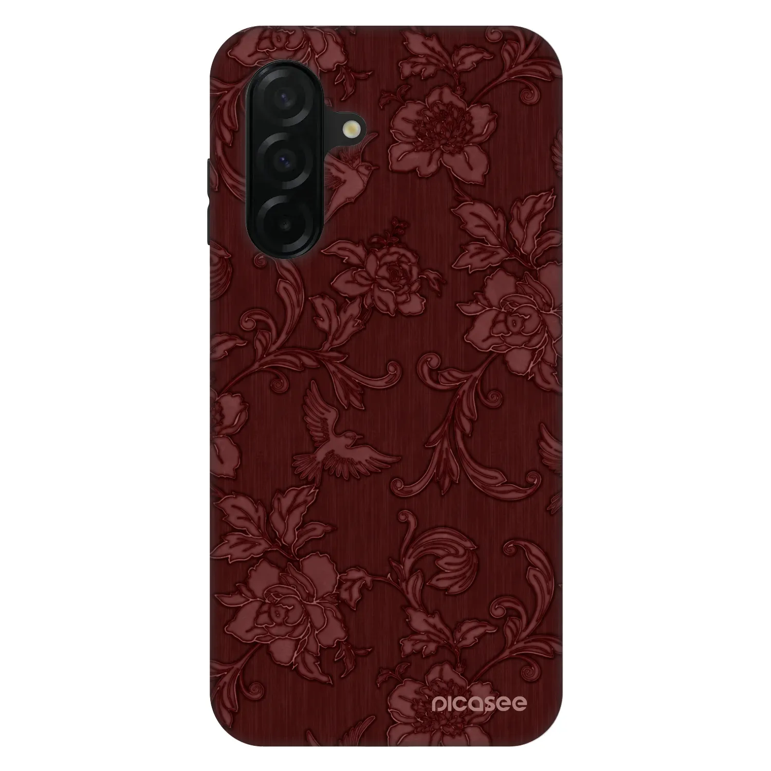 Picasee Fashion Case pre Samsung Galaxy A26 5G A266B - Red Elegance