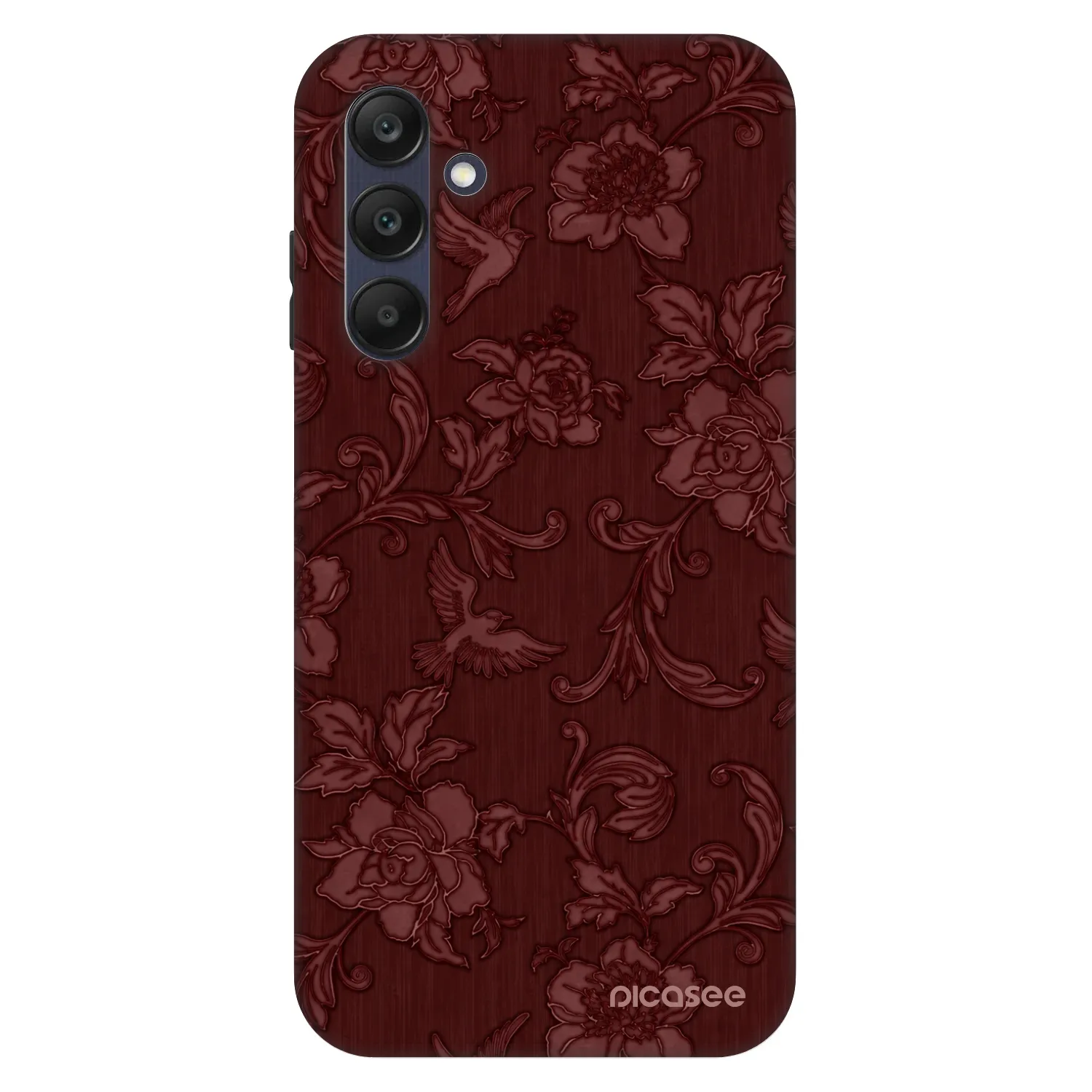 Picasee Fashion Case pre Samsung Galaxy A25 A256B 5G - Red Elegance