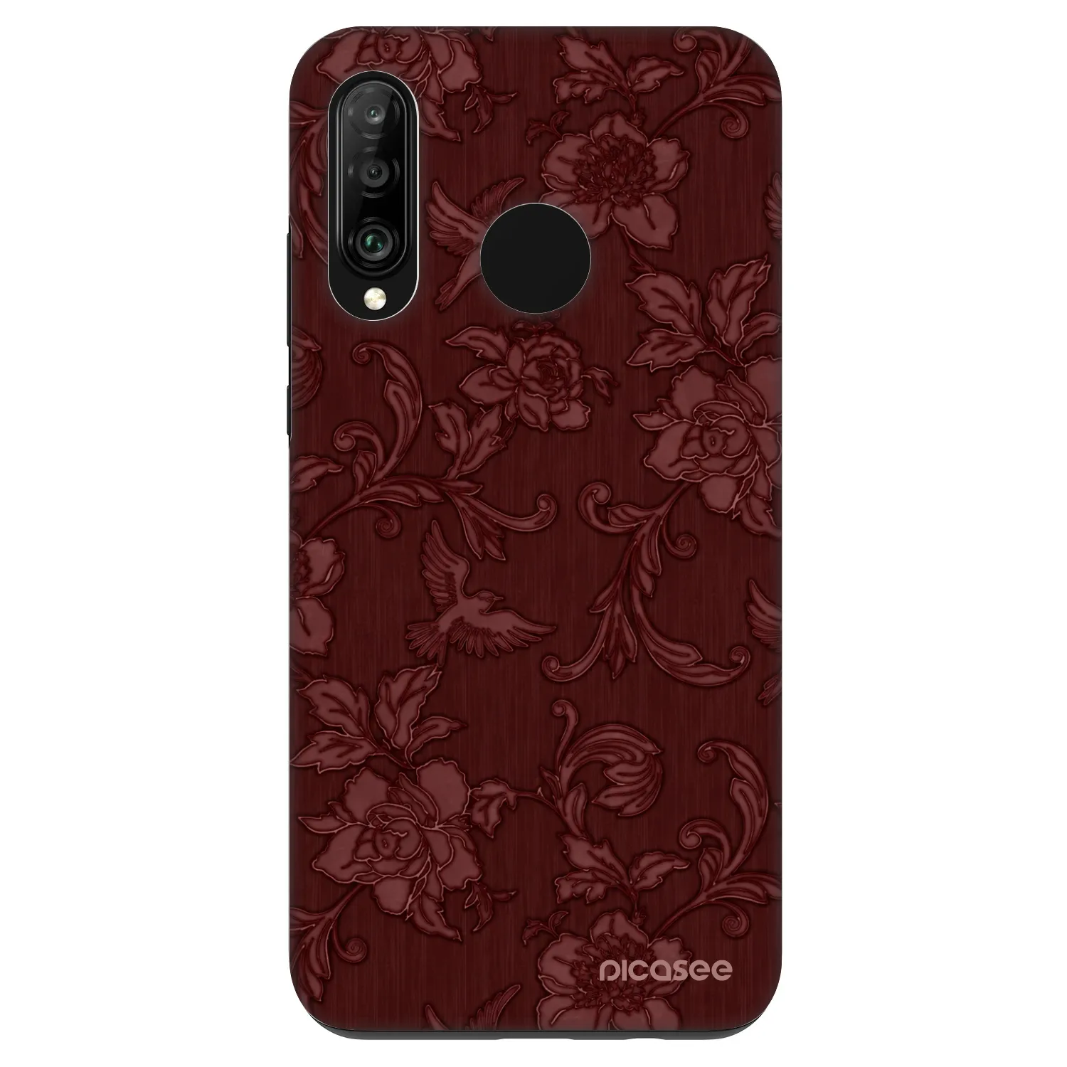 Picasee Fashion Case pre Huawei P30 Lite - Red Elegance