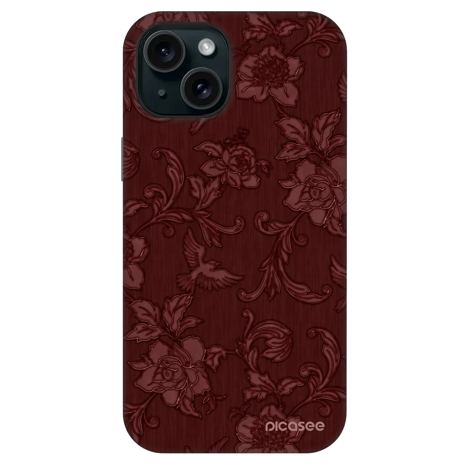 Picasee Fashion Case MagSafe pre Apple iPhone 13 - Red Elegance