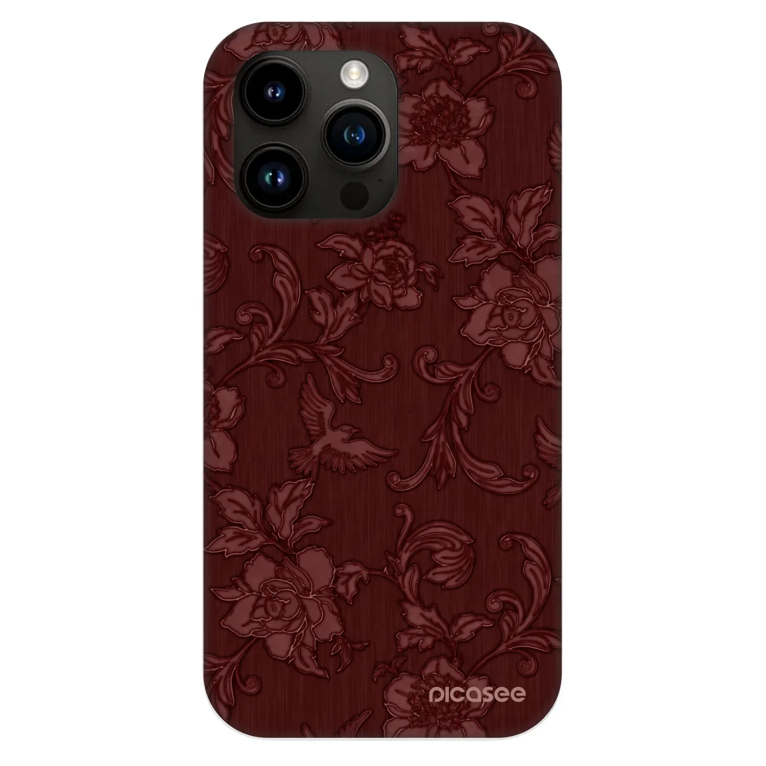 Picasee Fashion Case MagSafe pre Apple iPhone 13 Pro - Red Elegance