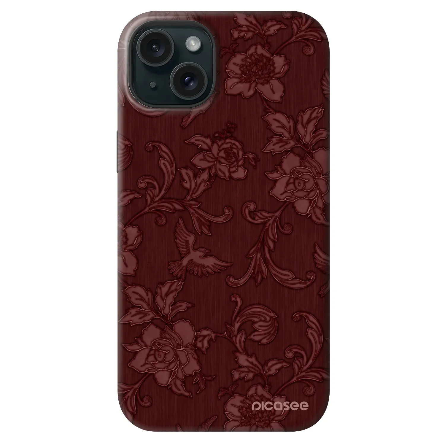 Picasee Fashion Case MagSafe pre Apple iPhone 14 Plus - Red Elegance