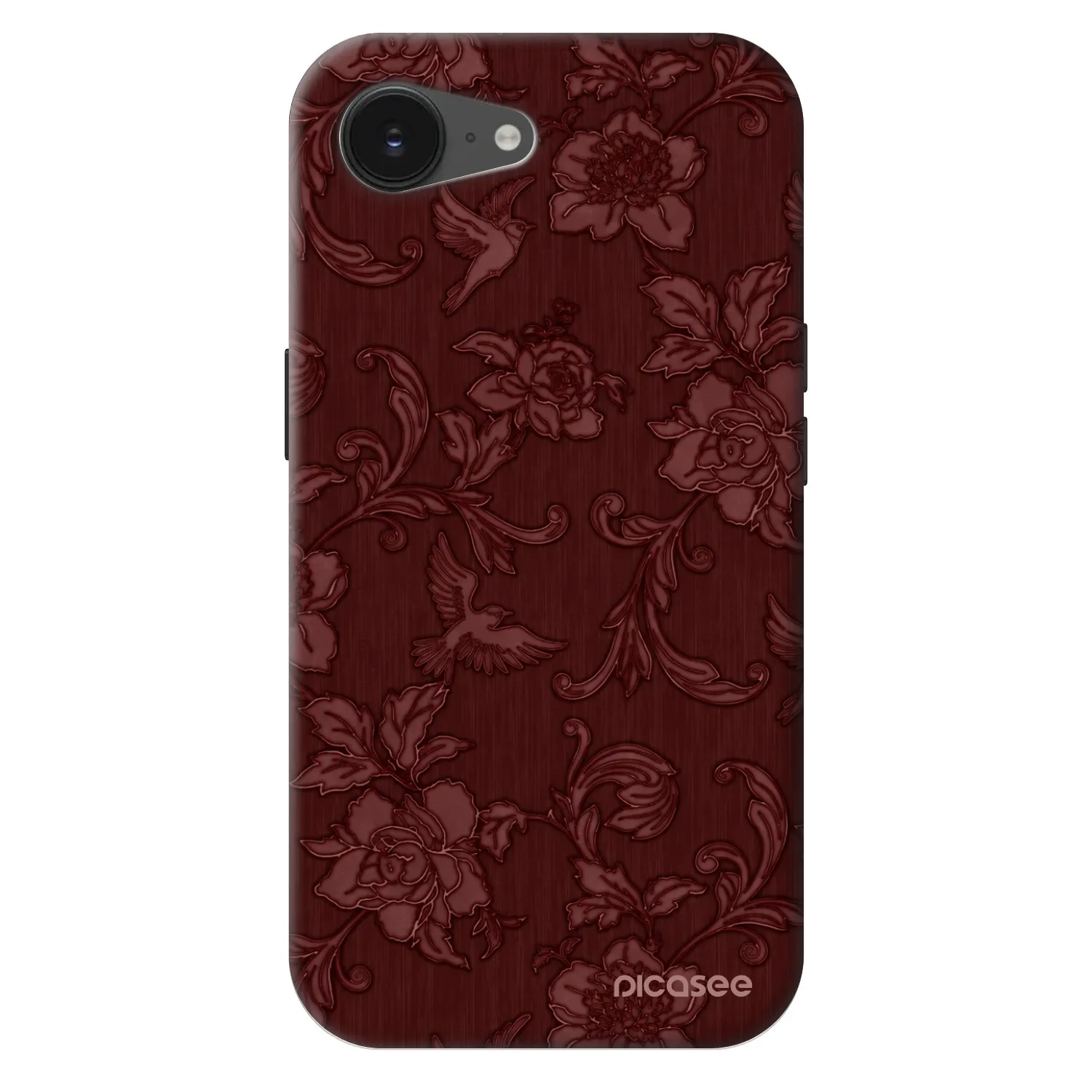 Picasee Fashion Case MagSafe pre Apple iPhone 16e - Red Elegance