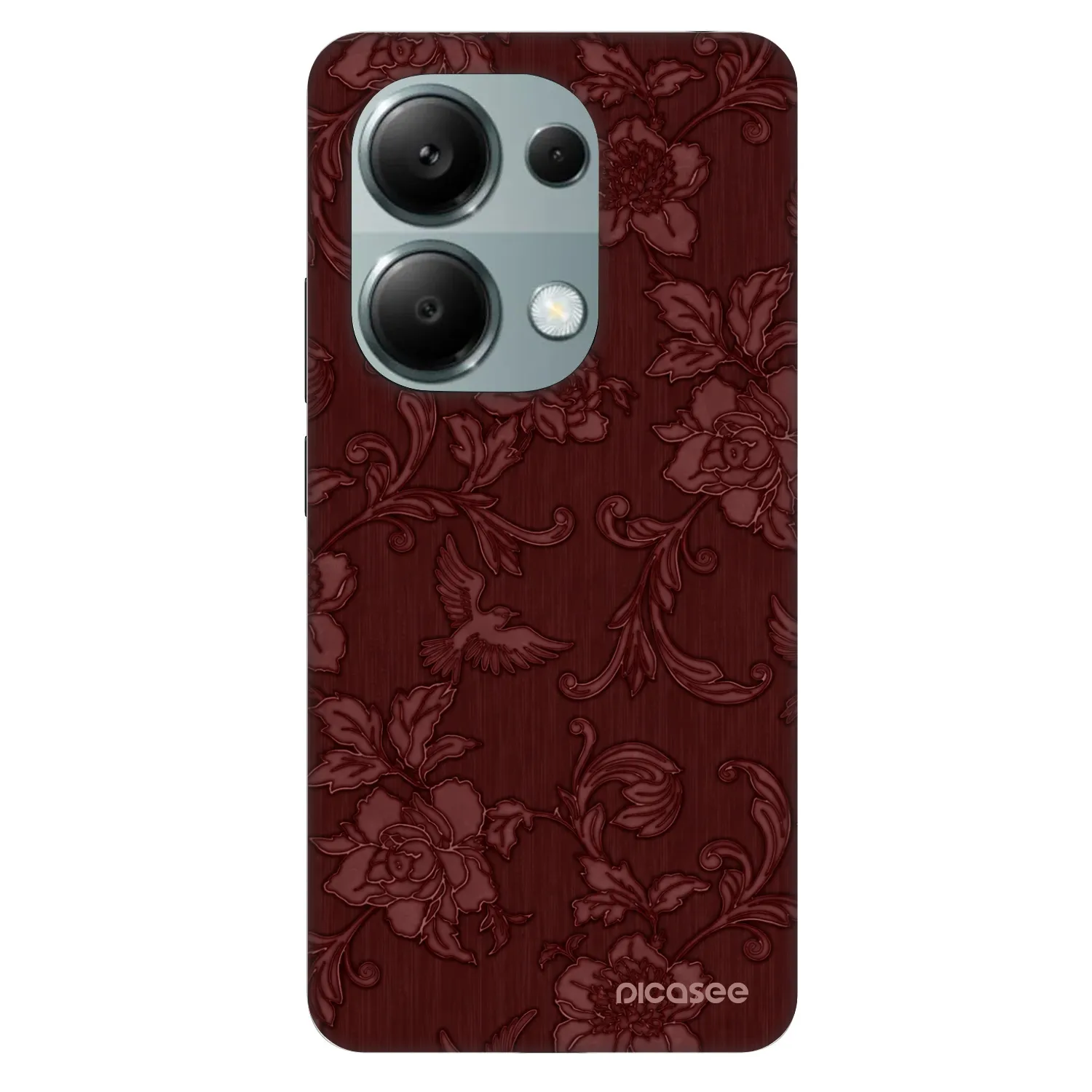 Picasee Fashion Case pre Xiaomi Redmi Note 13 Pro 4G - Red Elegance