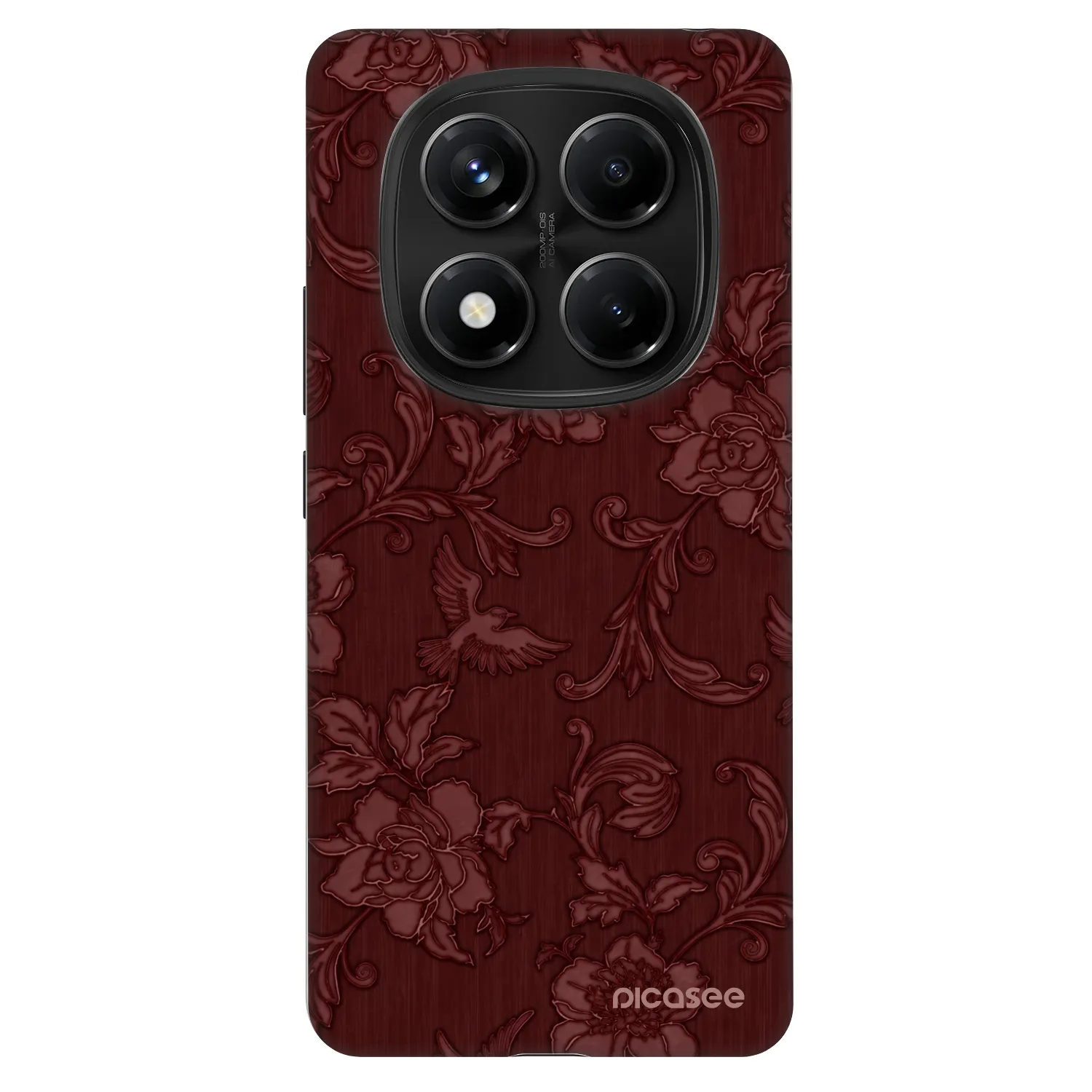 Picasee Fashion Case pre Xiaomi Redmi Note 14 Pro 4G - Red Elegance