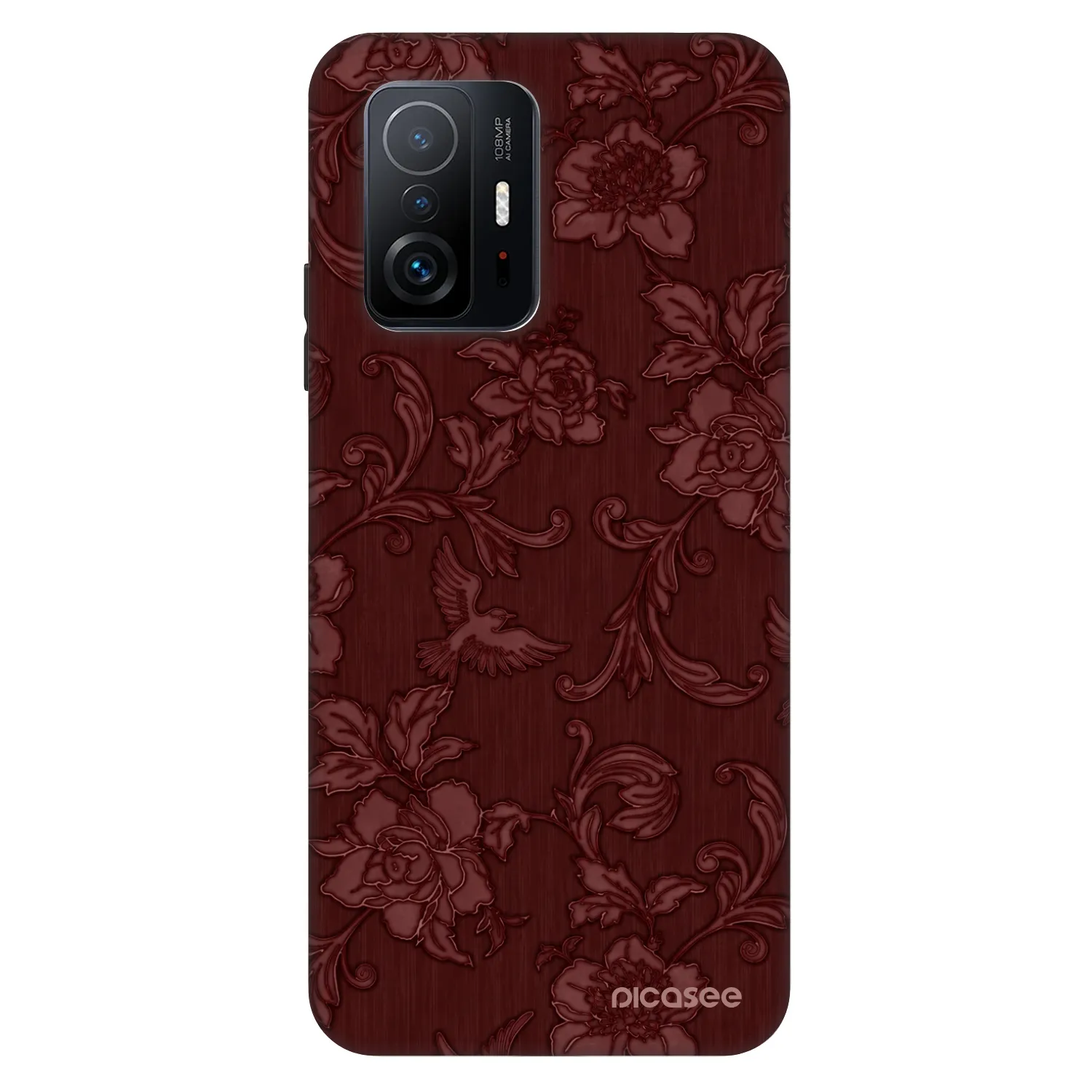 Picasee Fashion Case pre Xiaomi 11T - Red Elegance