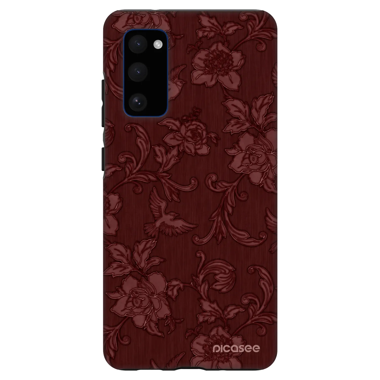 Picasee Fashion Case pre Samsung Galaxy S20 FE - Red Elegance