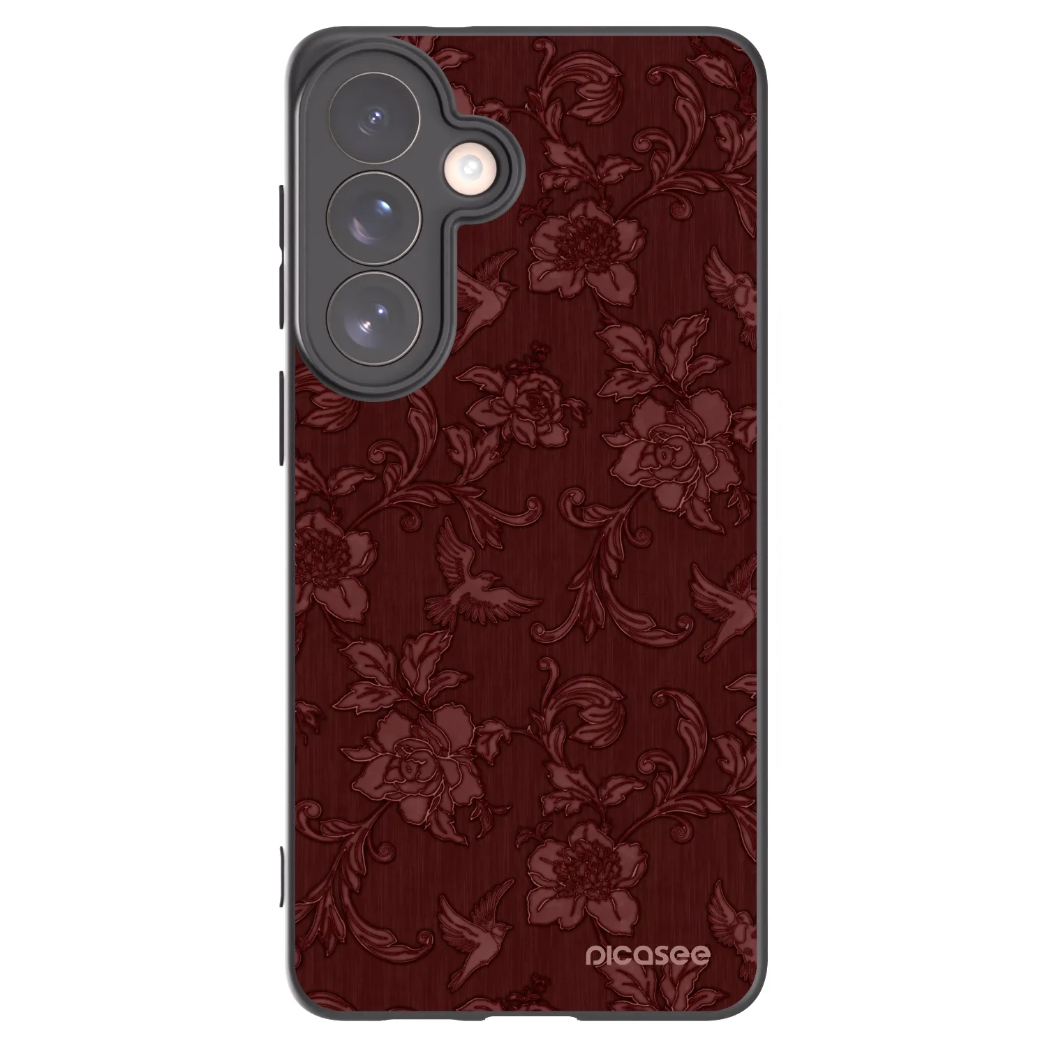 Picasee silikónový čierny obal pre Samsung Galaxy S26+ - Red Elegance