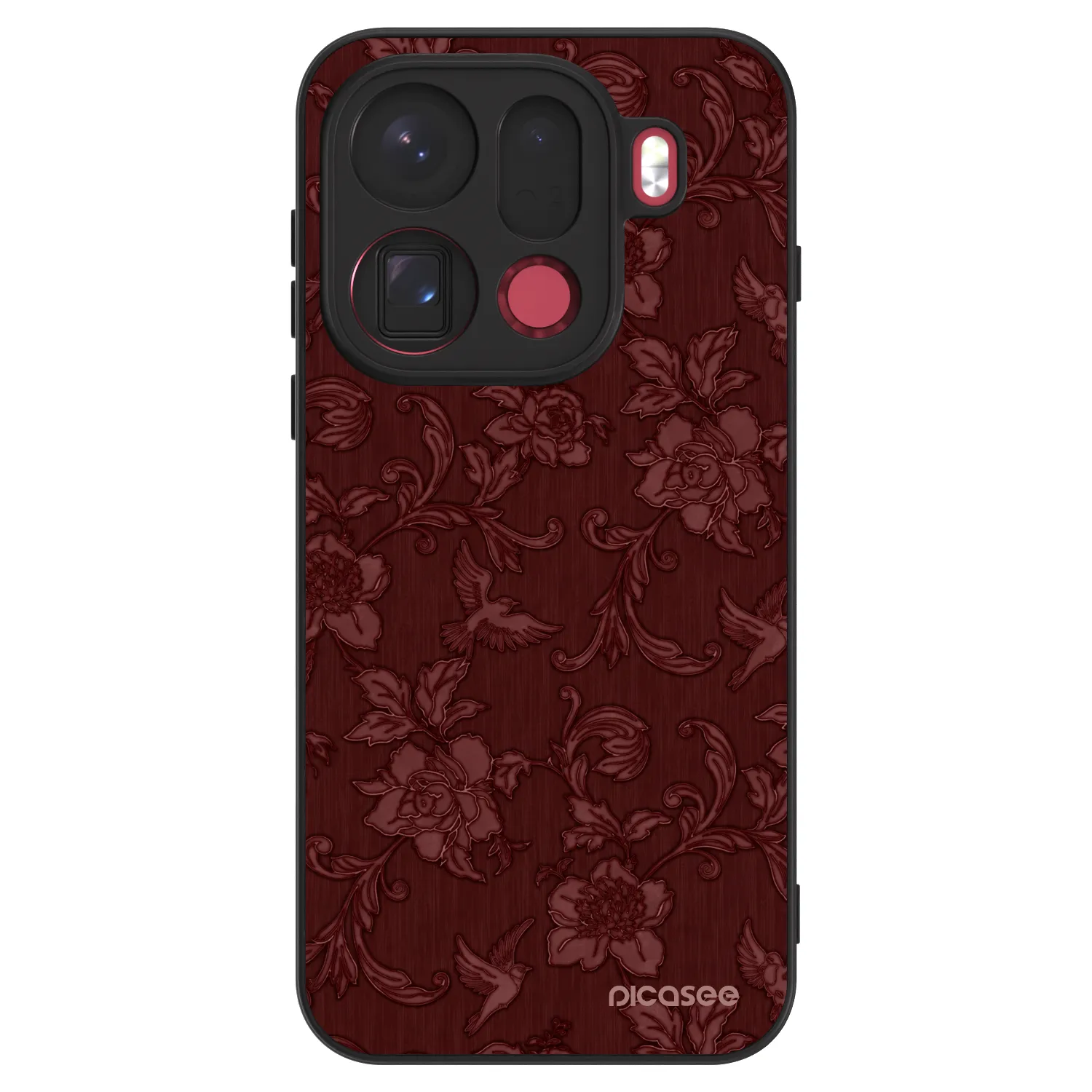Picasee ULTIMATE CASE pro OPPO Find X9 Pro - Red Elegance
