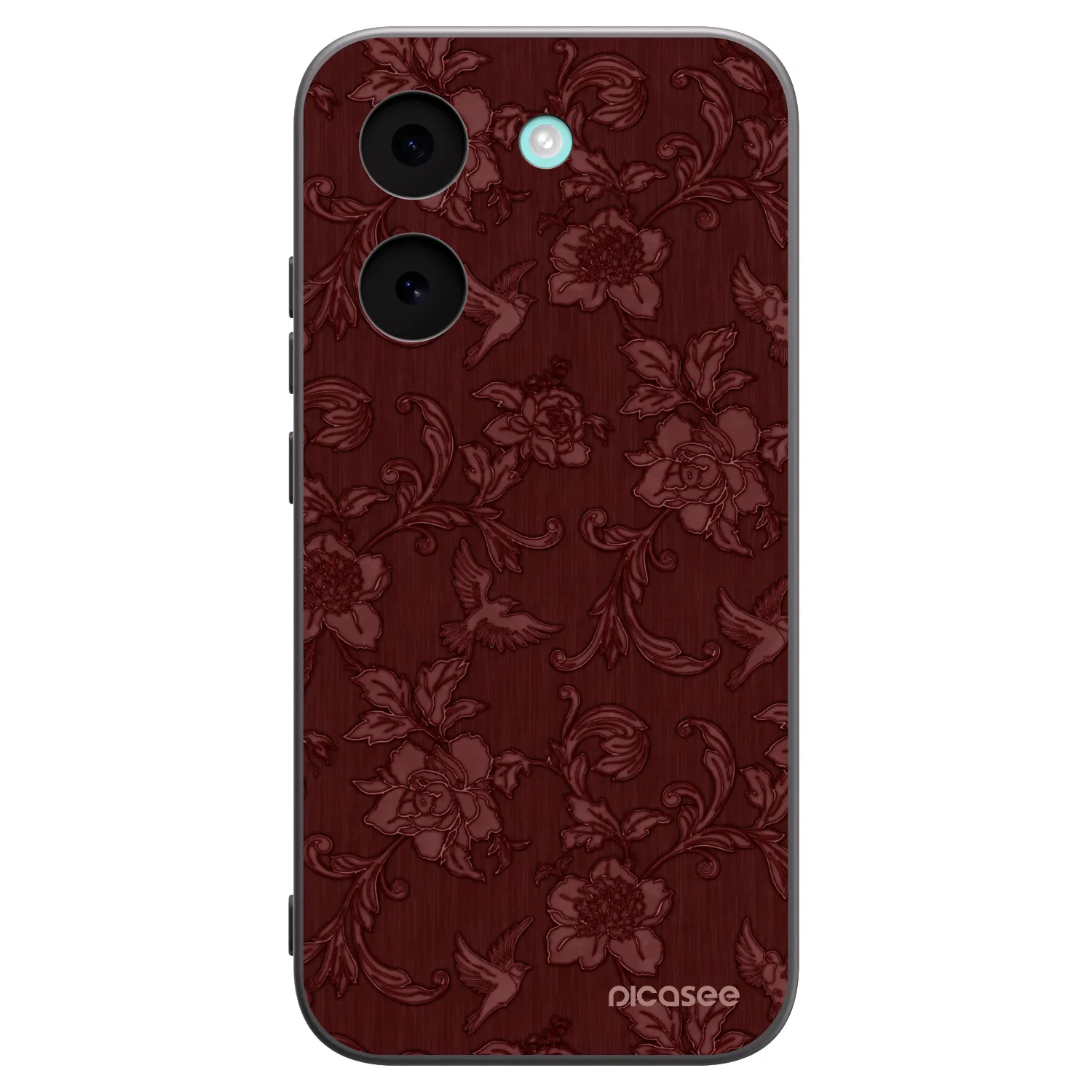 Picasee silikónový čierny obal pre Xiaomi Poco X8 Pro - Red Elegance