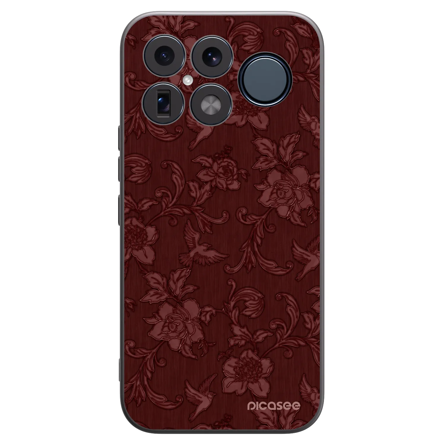 Picasee silikónový čierny obal pre Xiaomi Poco F8 Ultra - Red Elegance